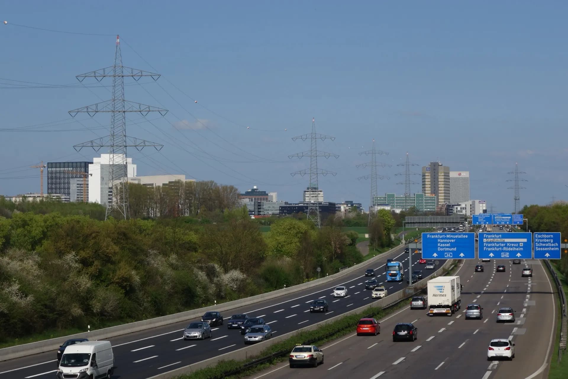 A66 Anschlussstelle Eschborn