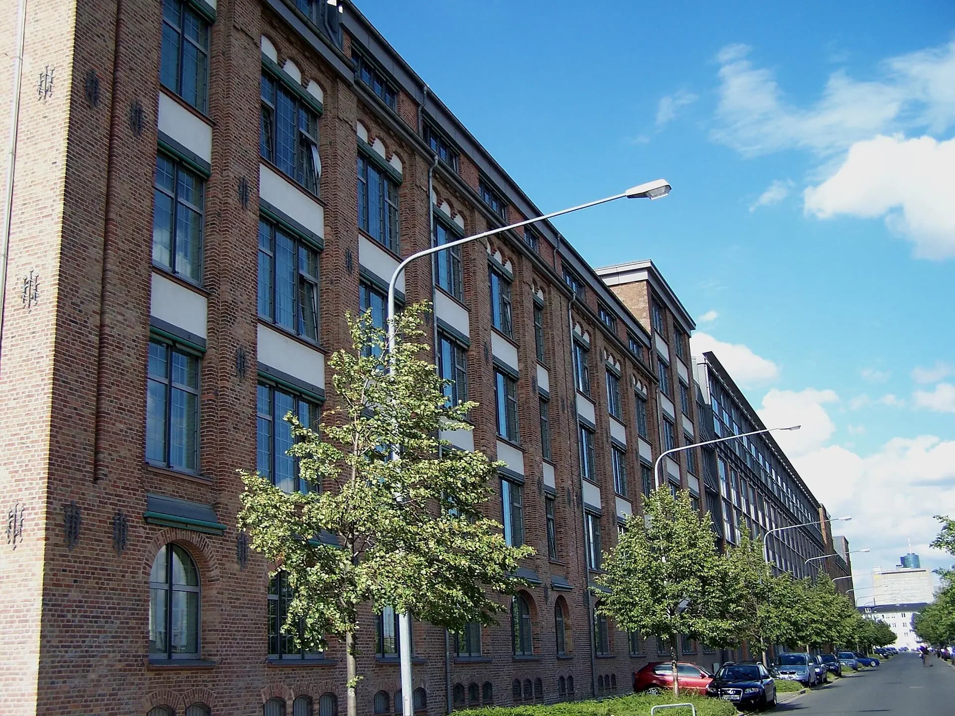 Adlerwerke an der Weilburger Straße im Frankfurter Gallus