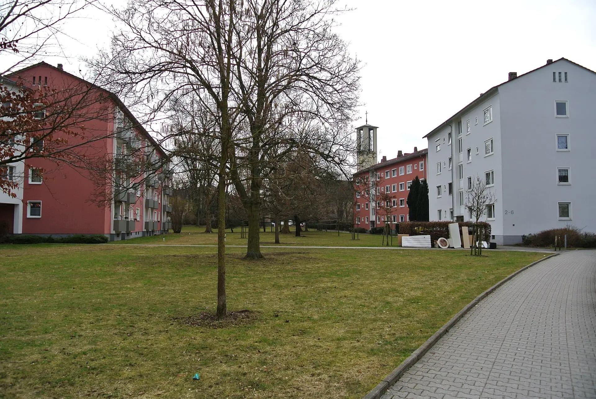 Albert-Schweitzer-Siedlung in Frankfurt Dornbusch