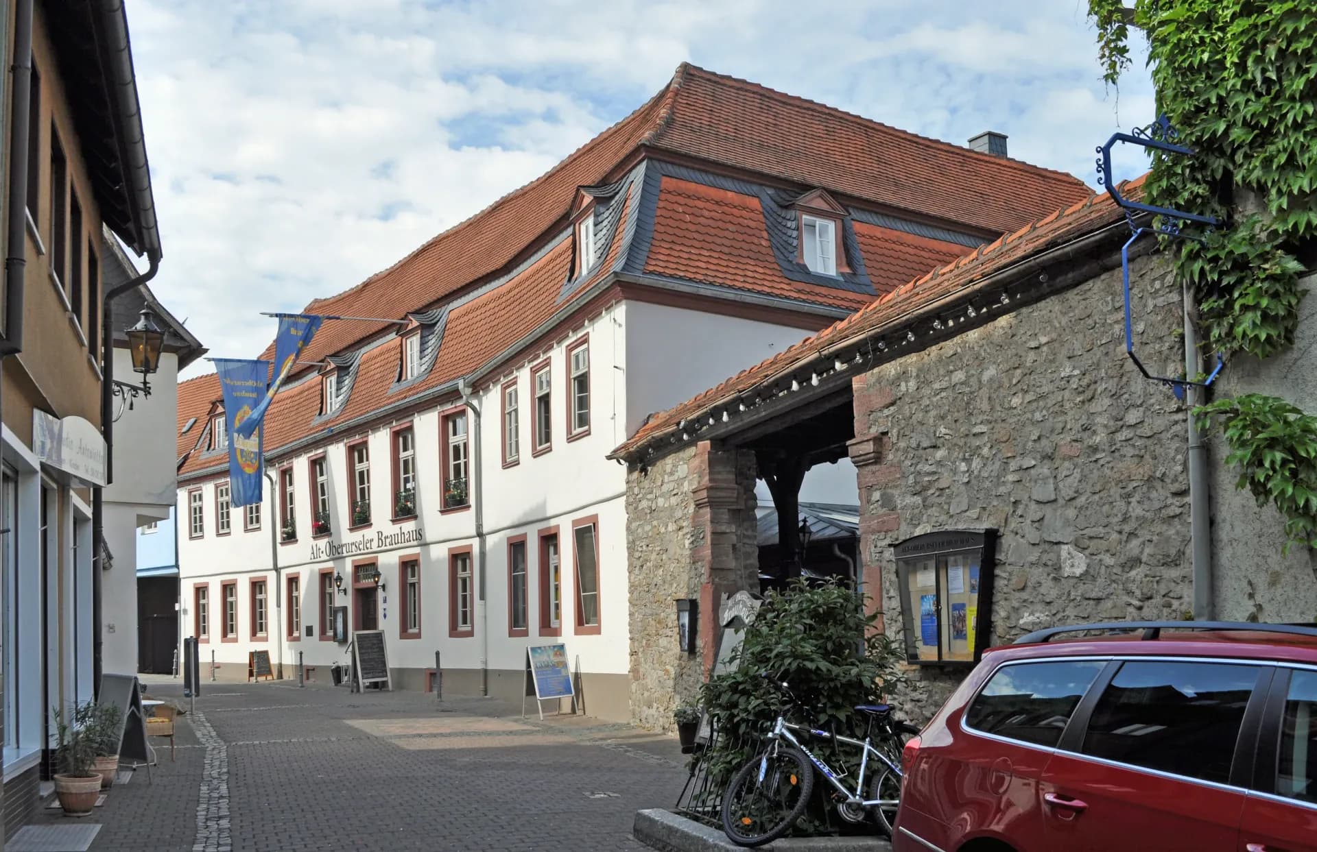 Alt Oberurseler Brauhaus in der Ackergasse in Oberursel (Taunus)