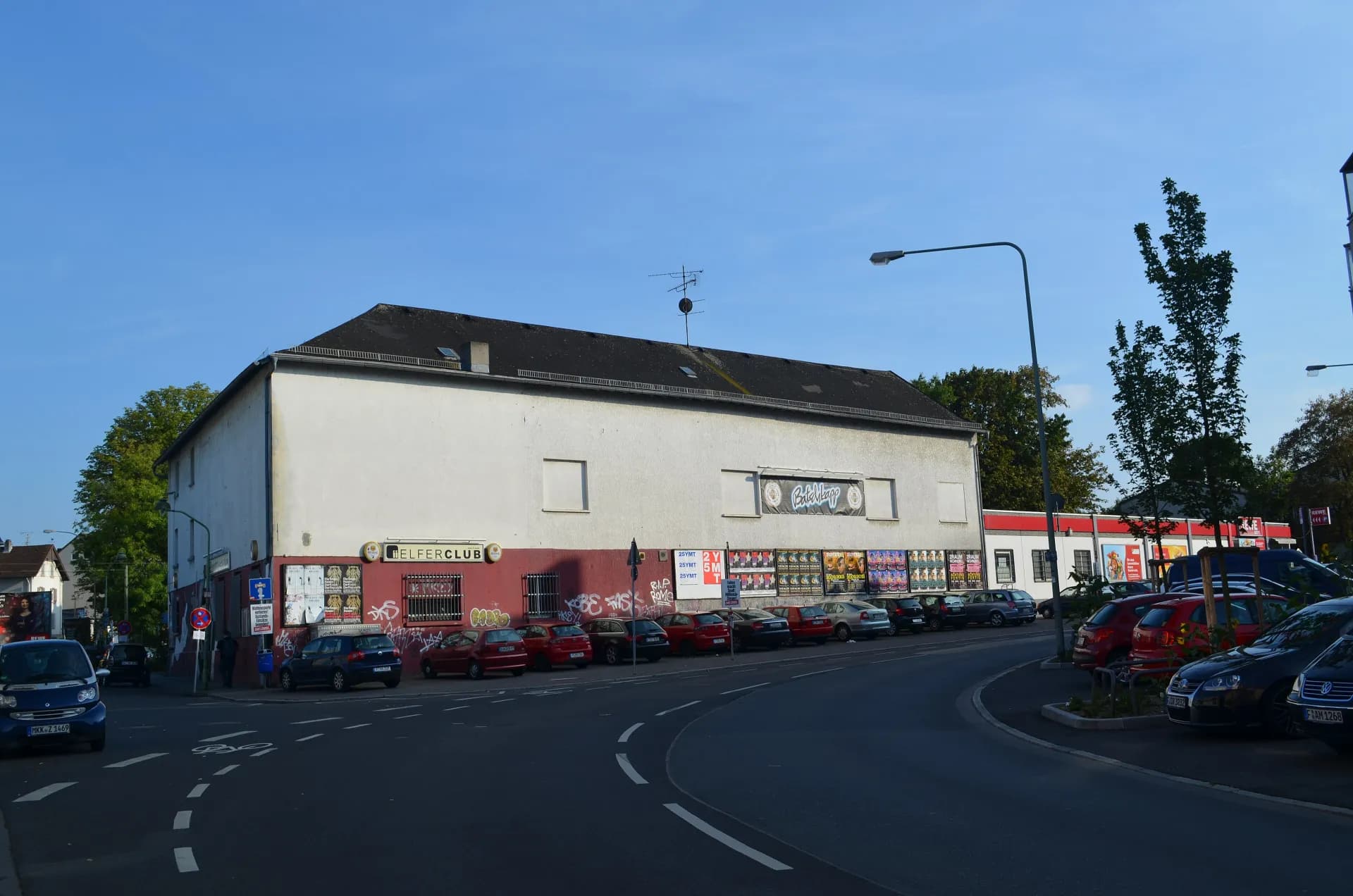 Gebäude der alten Batschkapp in Frankfurt Eschersheim