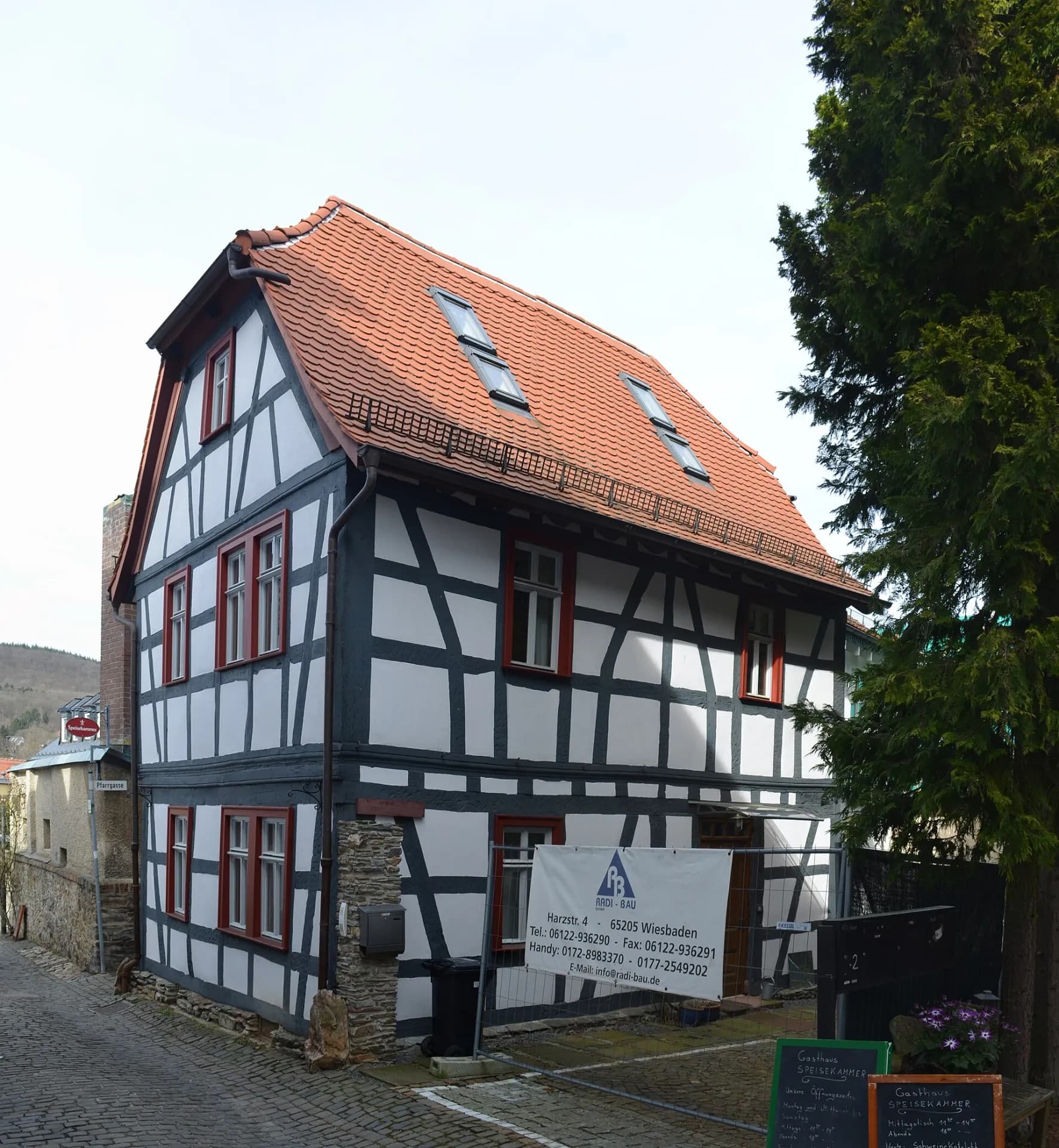 Fachwerkhaus an der Alten Gasse 4 in Königstein im Taunus