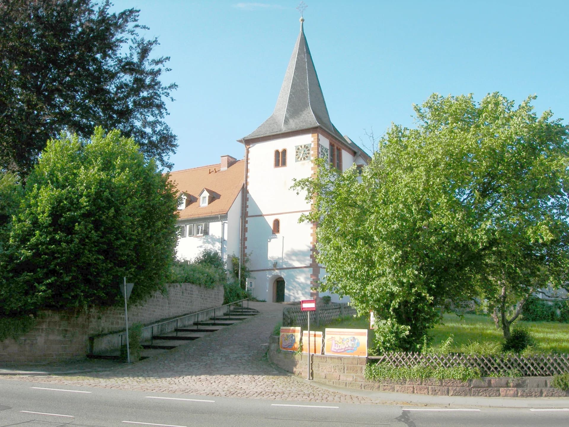 Alte Kirche am Kloster Höchst in Höchst im Odenwald