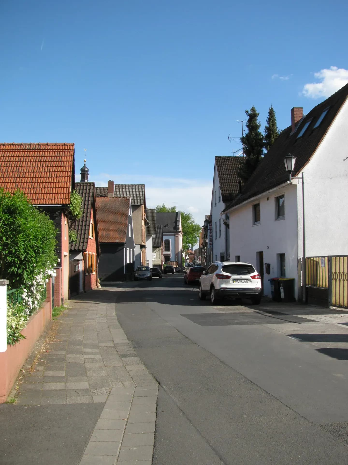 Dorfstraße Alte Langgasse in Hanau-Großauheim