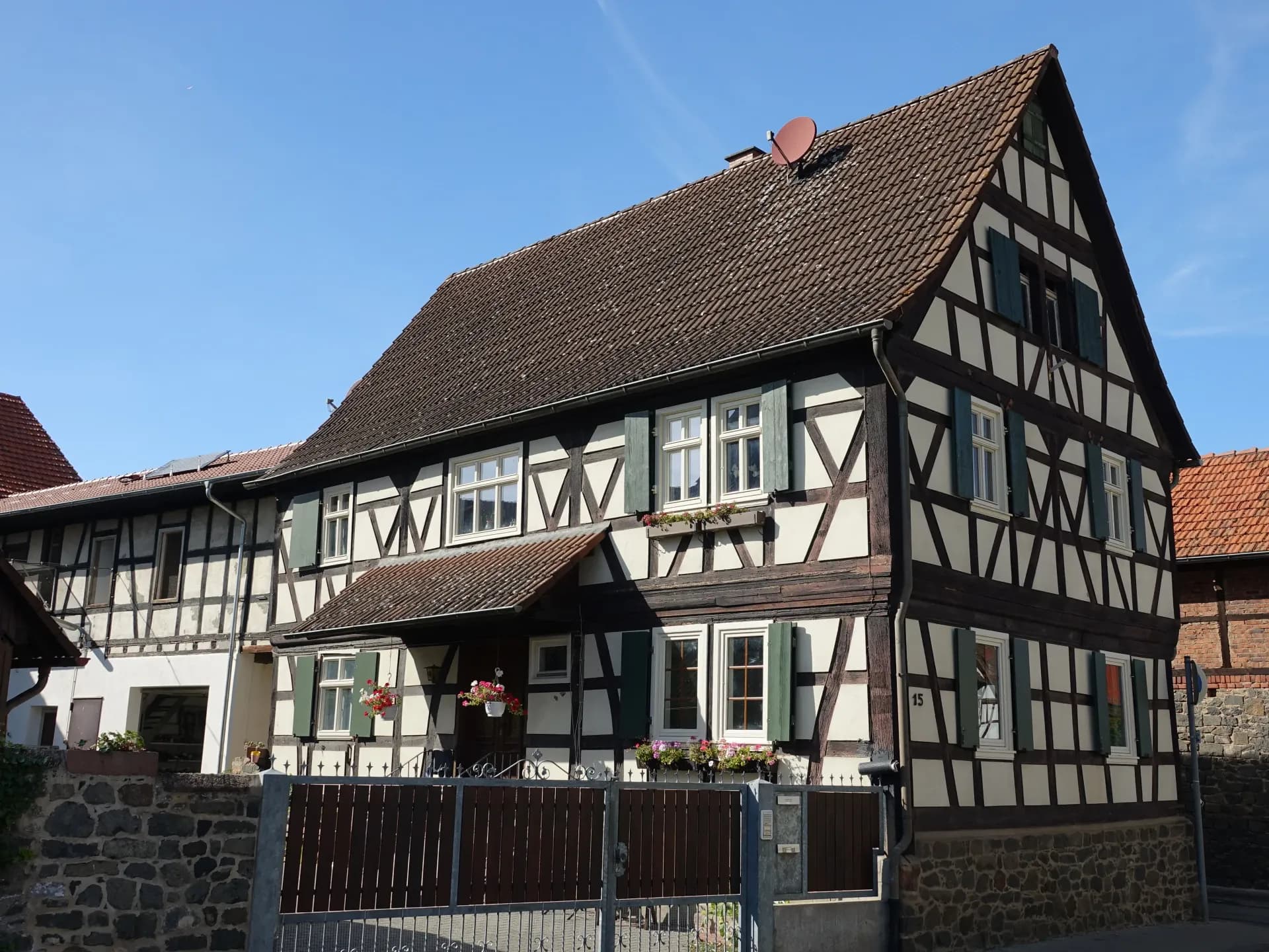 Fachwerkhaus an der Alten Rathausstraße in Hanau-Mittelbuchen