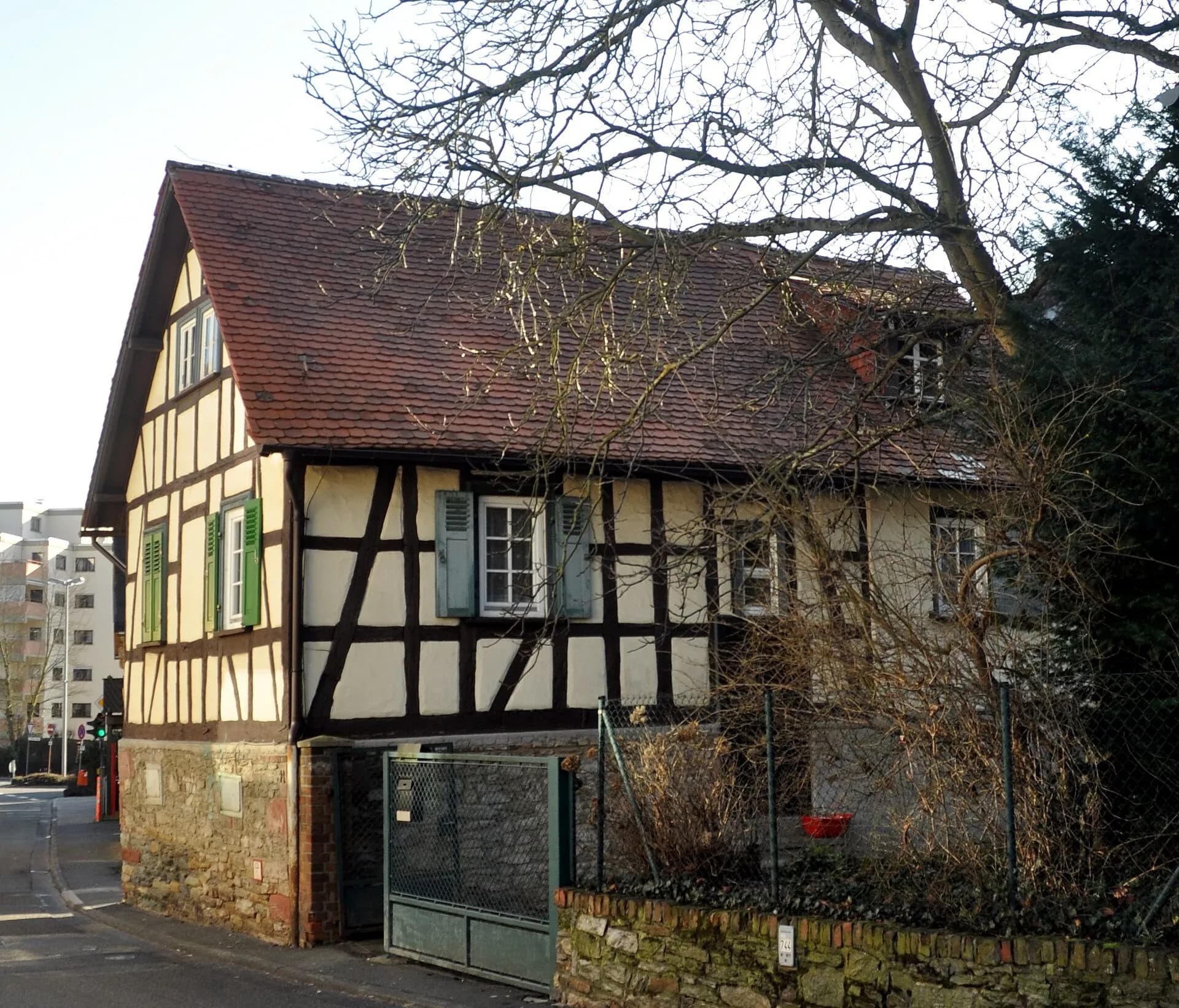 Fachwerkhaus Langstraße 11 im Stadtteil Altenhain in Bad Soden am Taunus