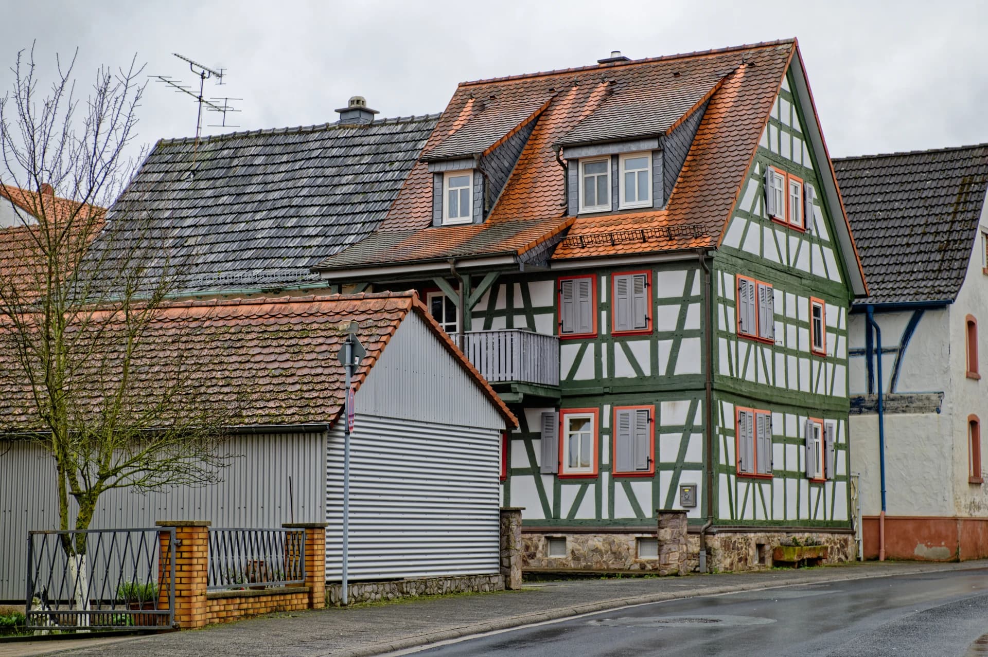 Fachwerkhaus in der Hauptstraße 55 im Ortsteil Altenmittlau in Freigericht
