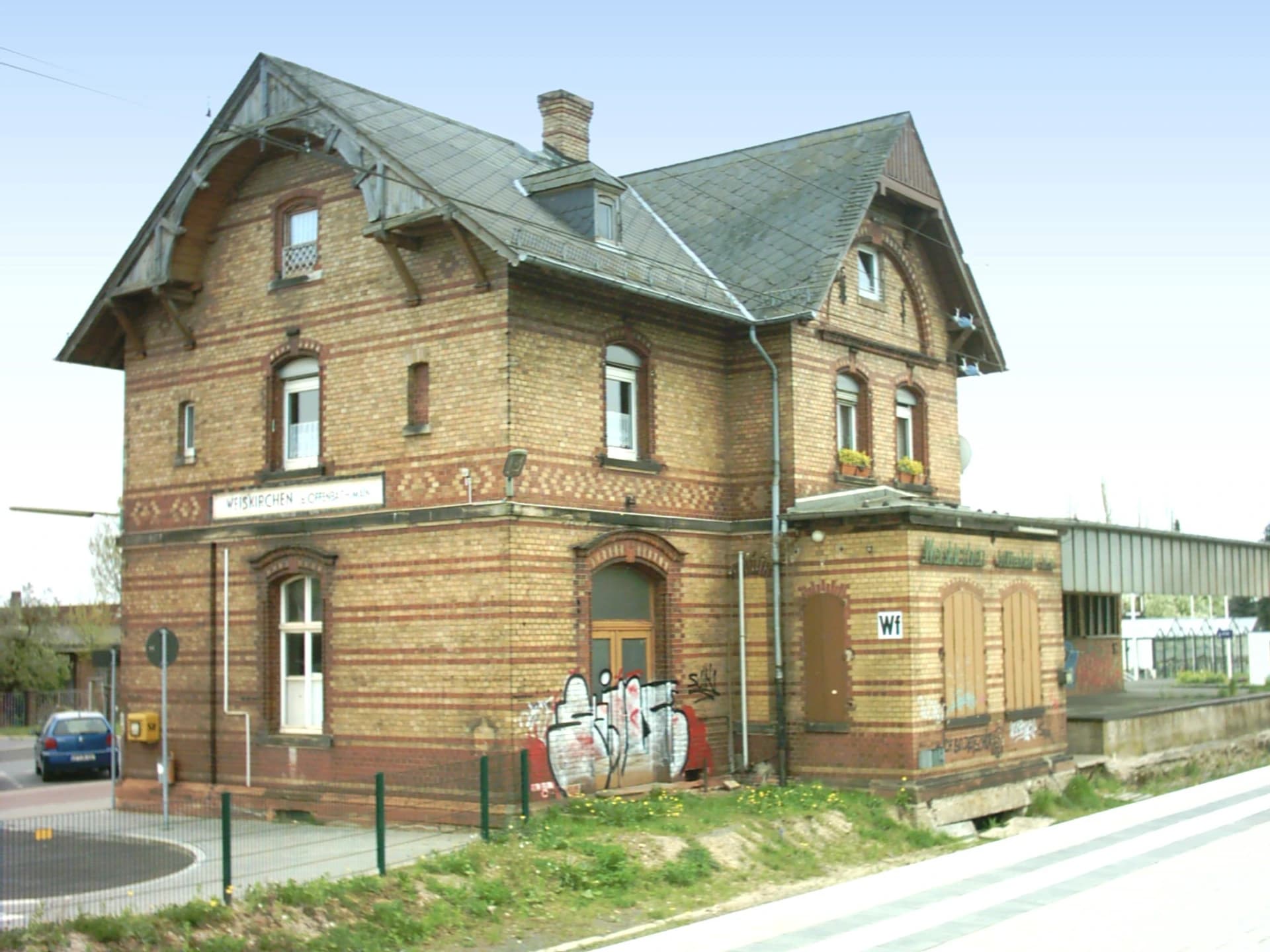 Altes Bahnhofsgebäude in Rodgau-Weiskirchen