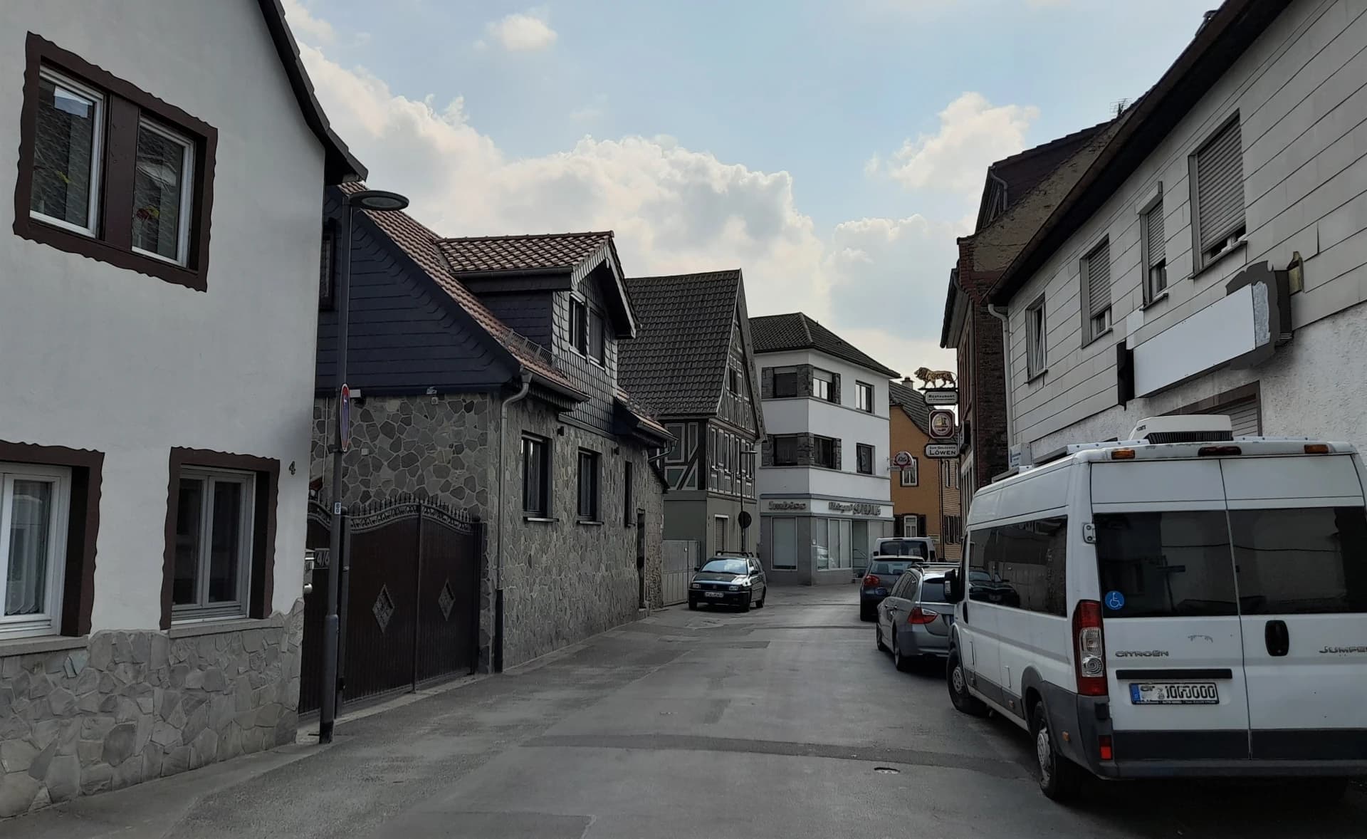 Alter Ortskern in Offenbach-Bieber