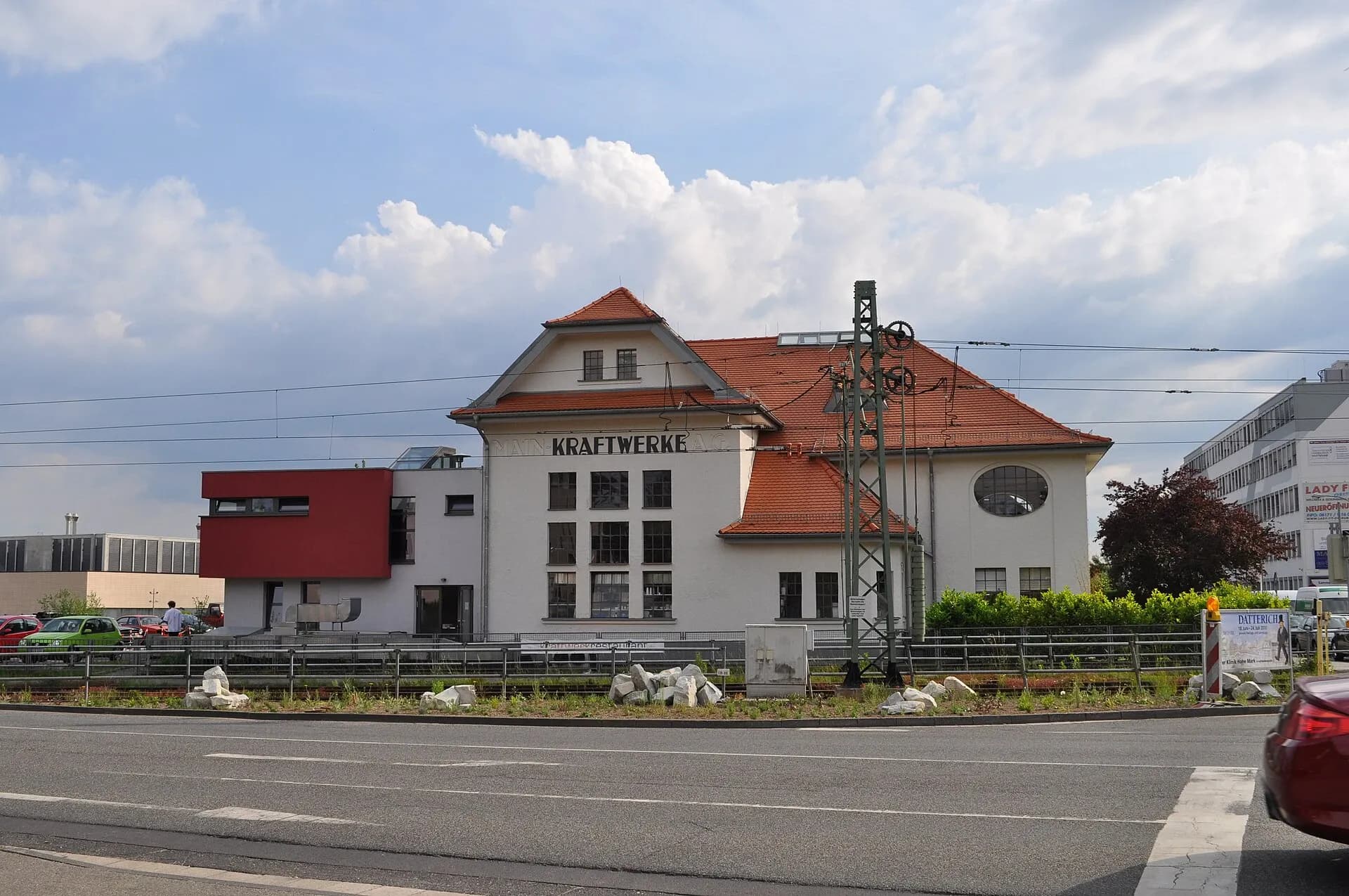 Altes Kraftwerksgebäude in Oberursel-Bommersheim