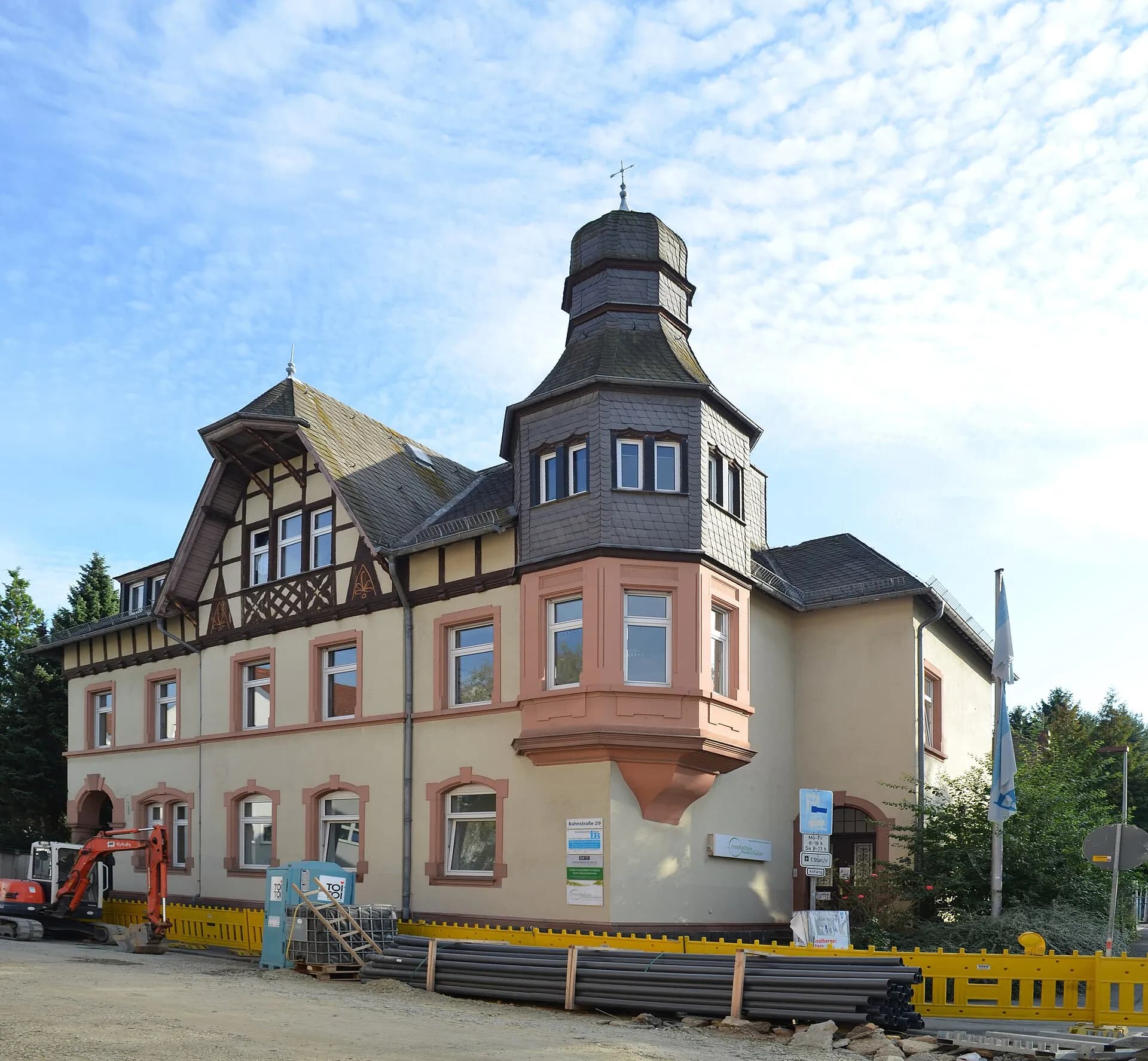 Altes Postamt an der Bahnstraße in Friedrichsdorf
