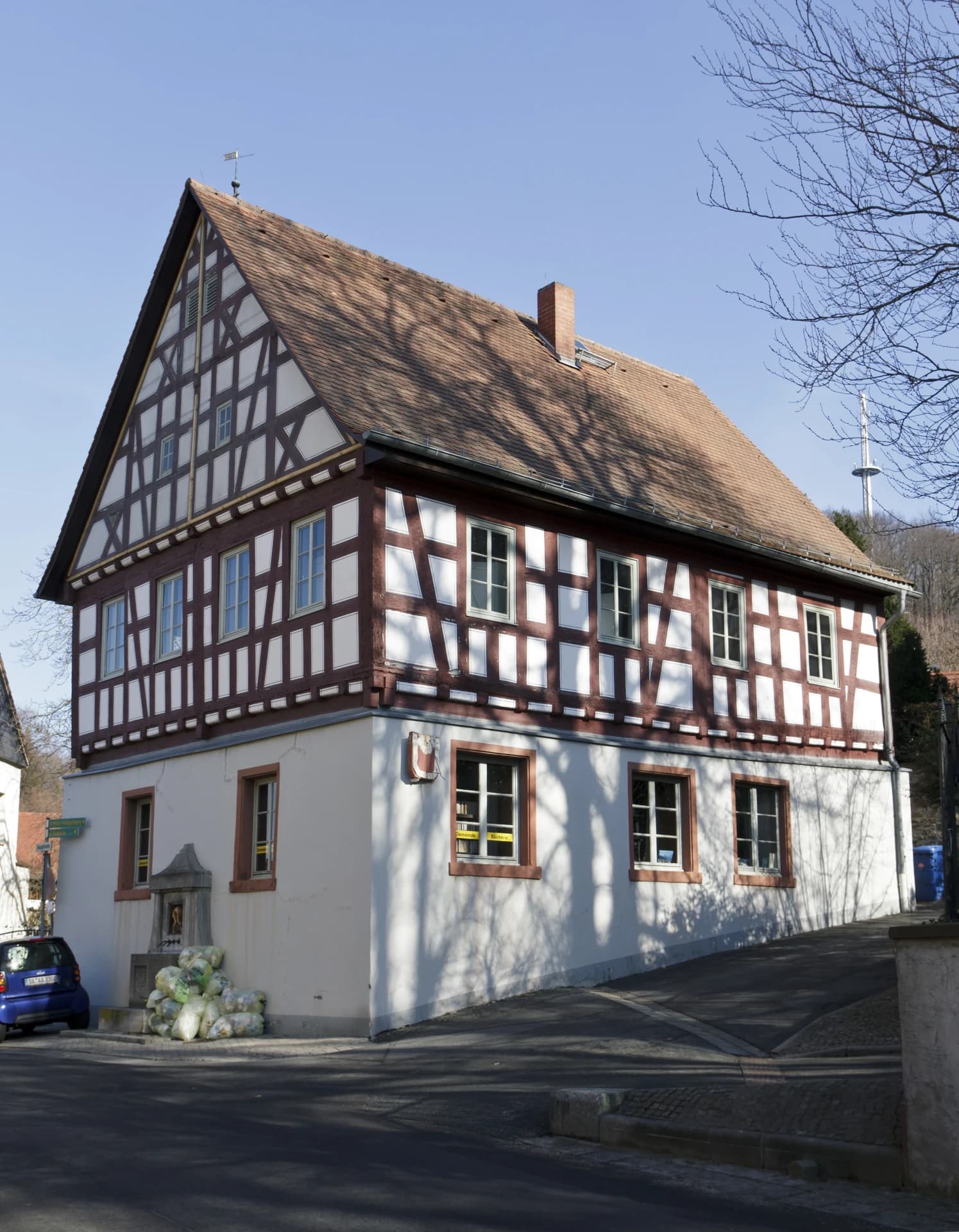 Altes Rathaus im Ortsteil Jugenheim in Seeheim-Jugenheim