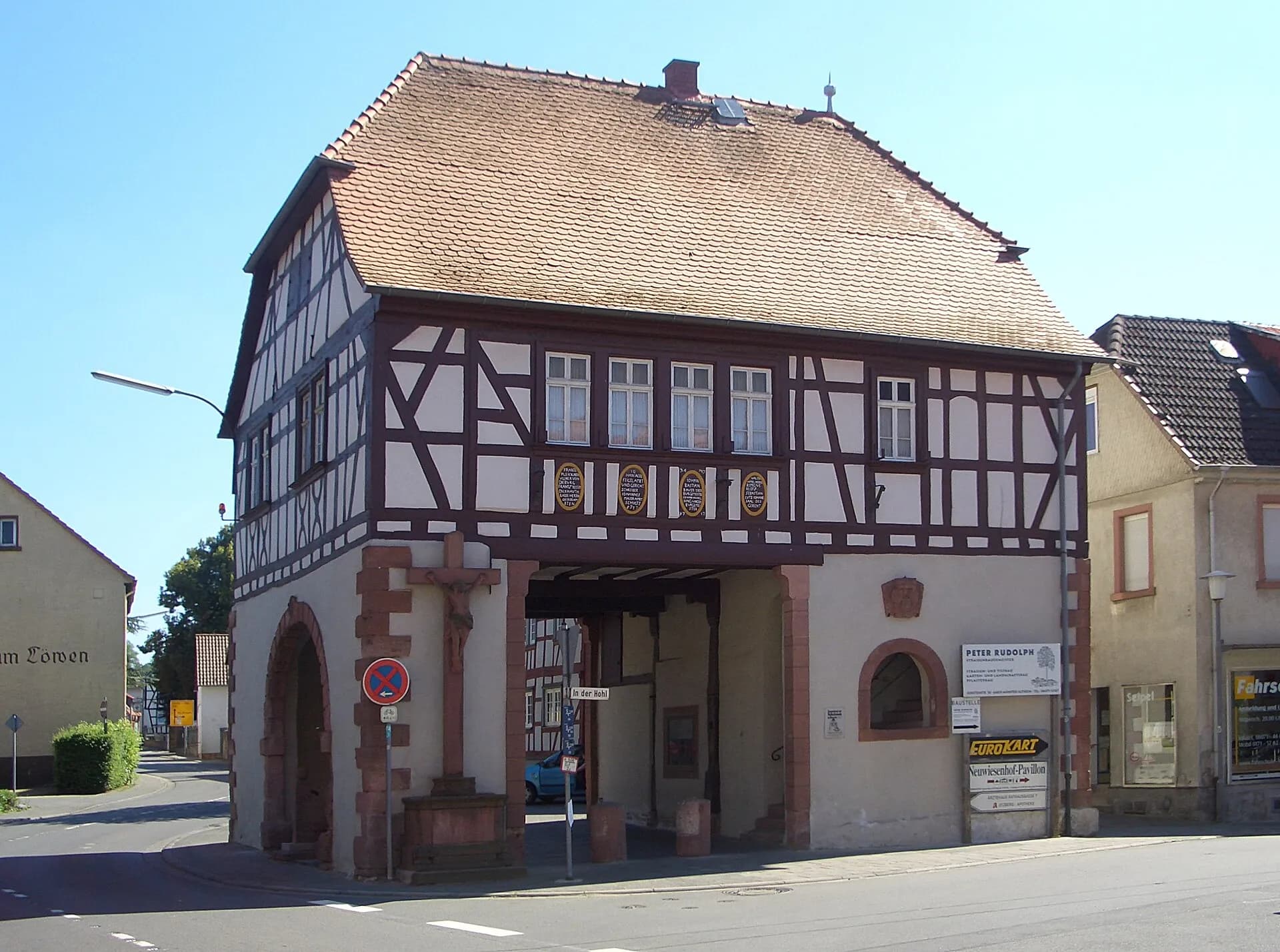 Altes Rathaus von 1717 in Otzberg-Lengfeld