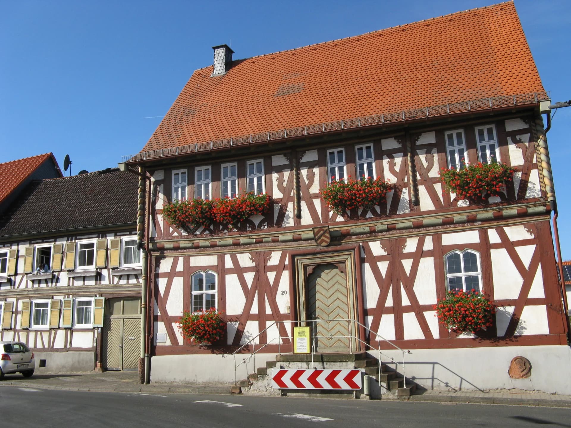 Altes Rathaus im Ortsteil Marköbel in Hammersbach