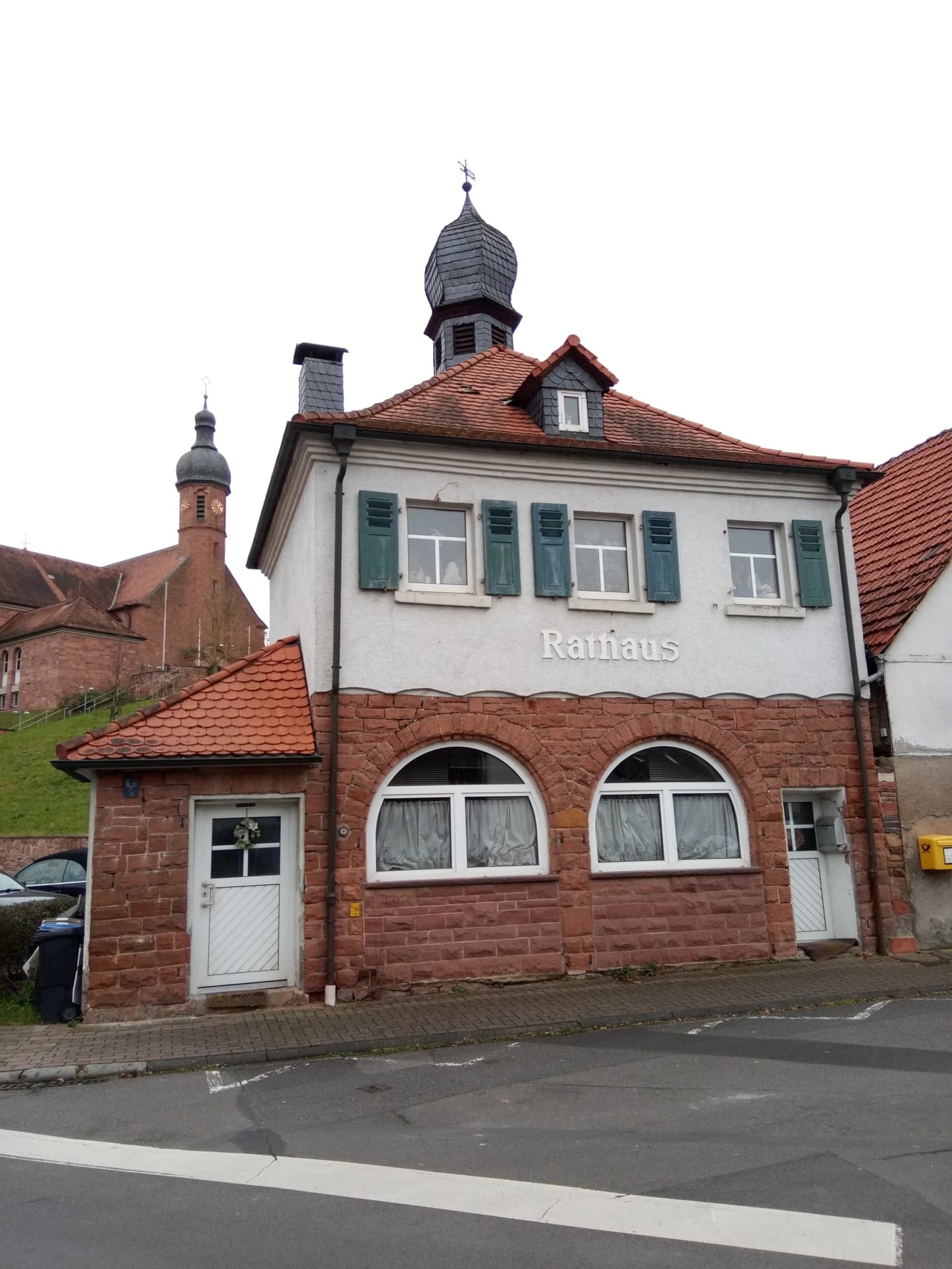 Altes Rathaus im Ortsteil Roßbach in Leidersbach