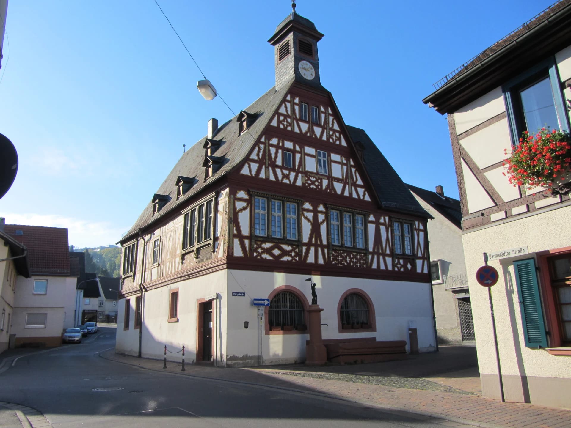 Altes Rathaus im Ortsteil Seeheim in Seeheim-Jugenheim
