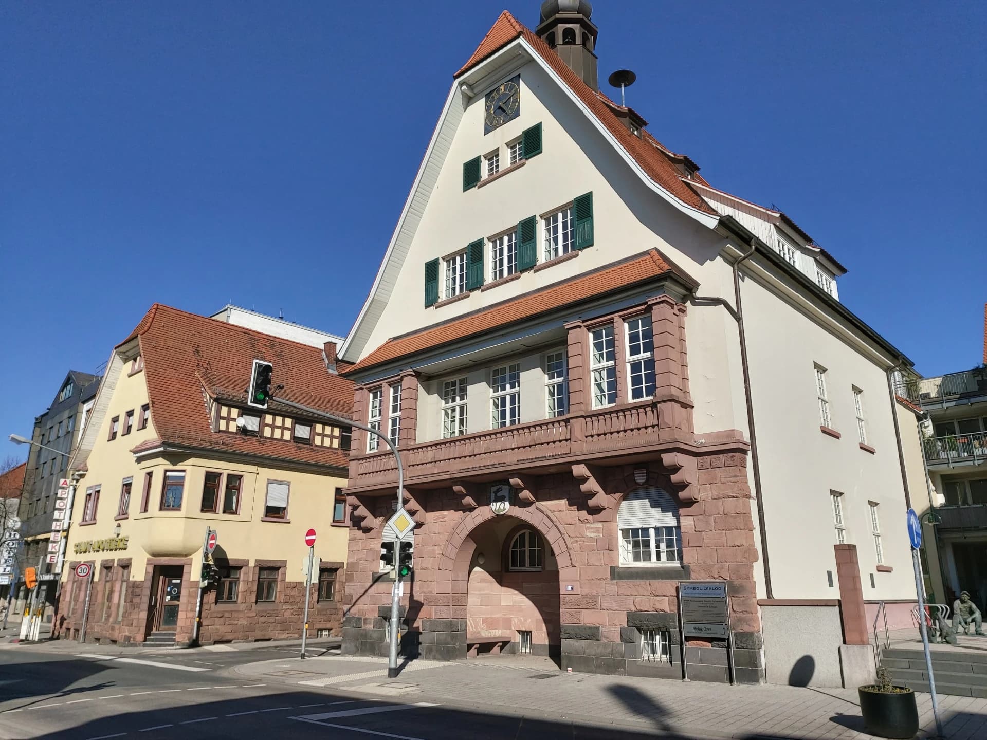 Altes Rathaus und Stadtapotheke in Dreieich-Sprendlingen
