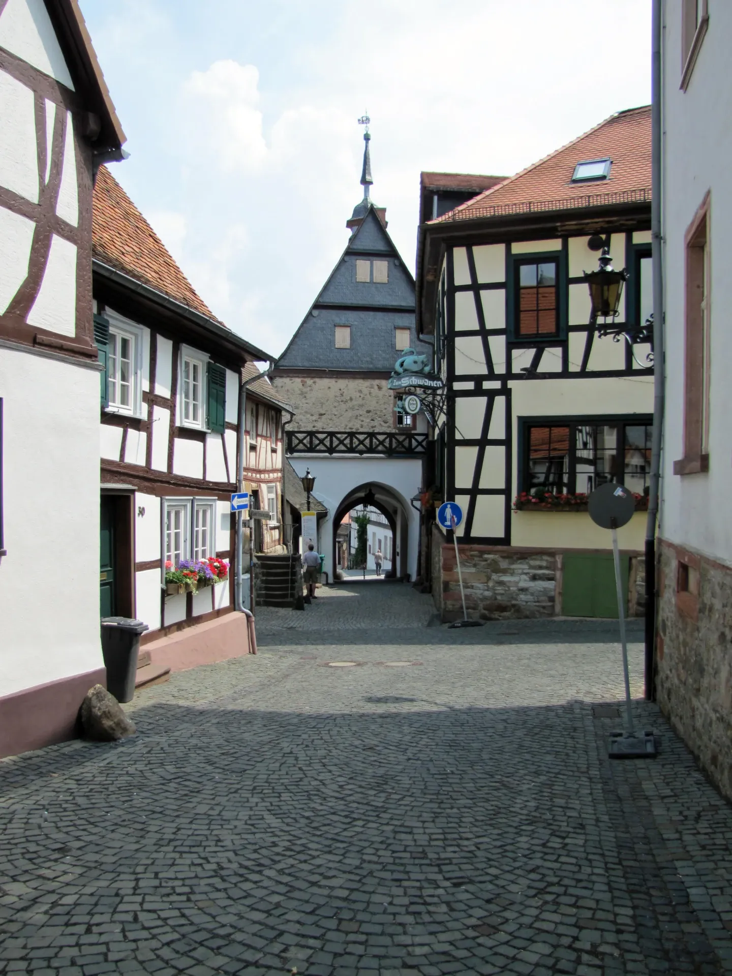 Torbogen am Alten Rathaus in Oberursel (Taunus)