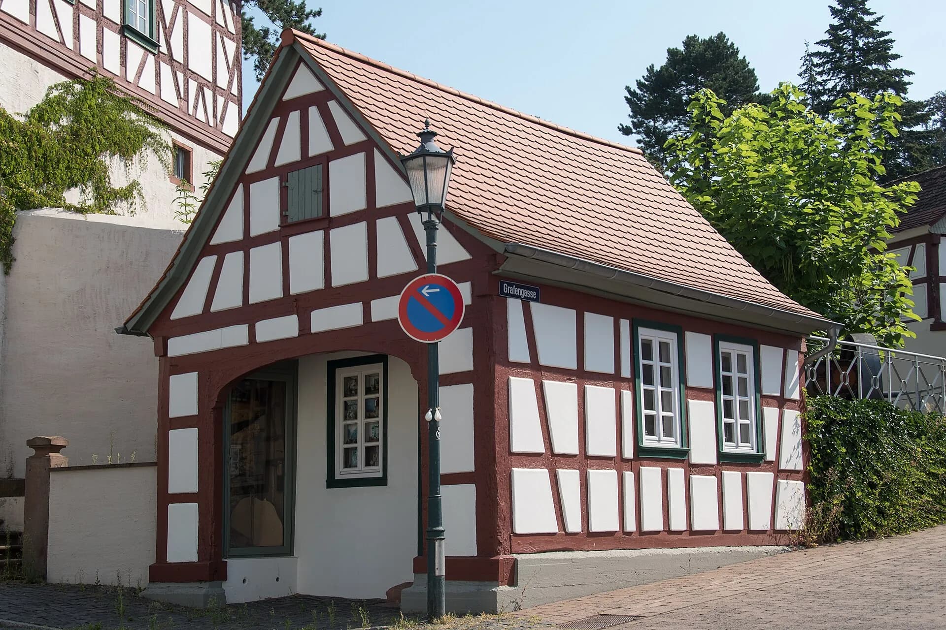 Ehemaliges Wachhäuschen an der Prälat-Diehl-Straße in Ober-Ramstadt