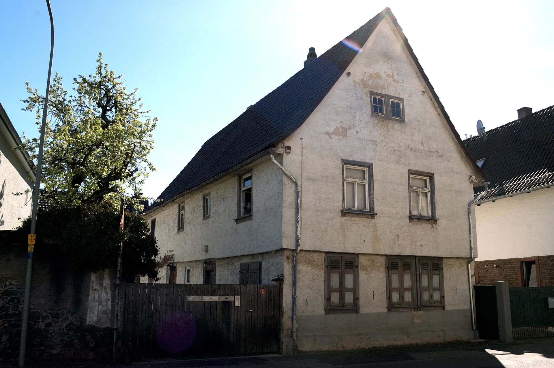 Altes Wohnhaus in der Obergasse in Hanau-Klein-Auheim