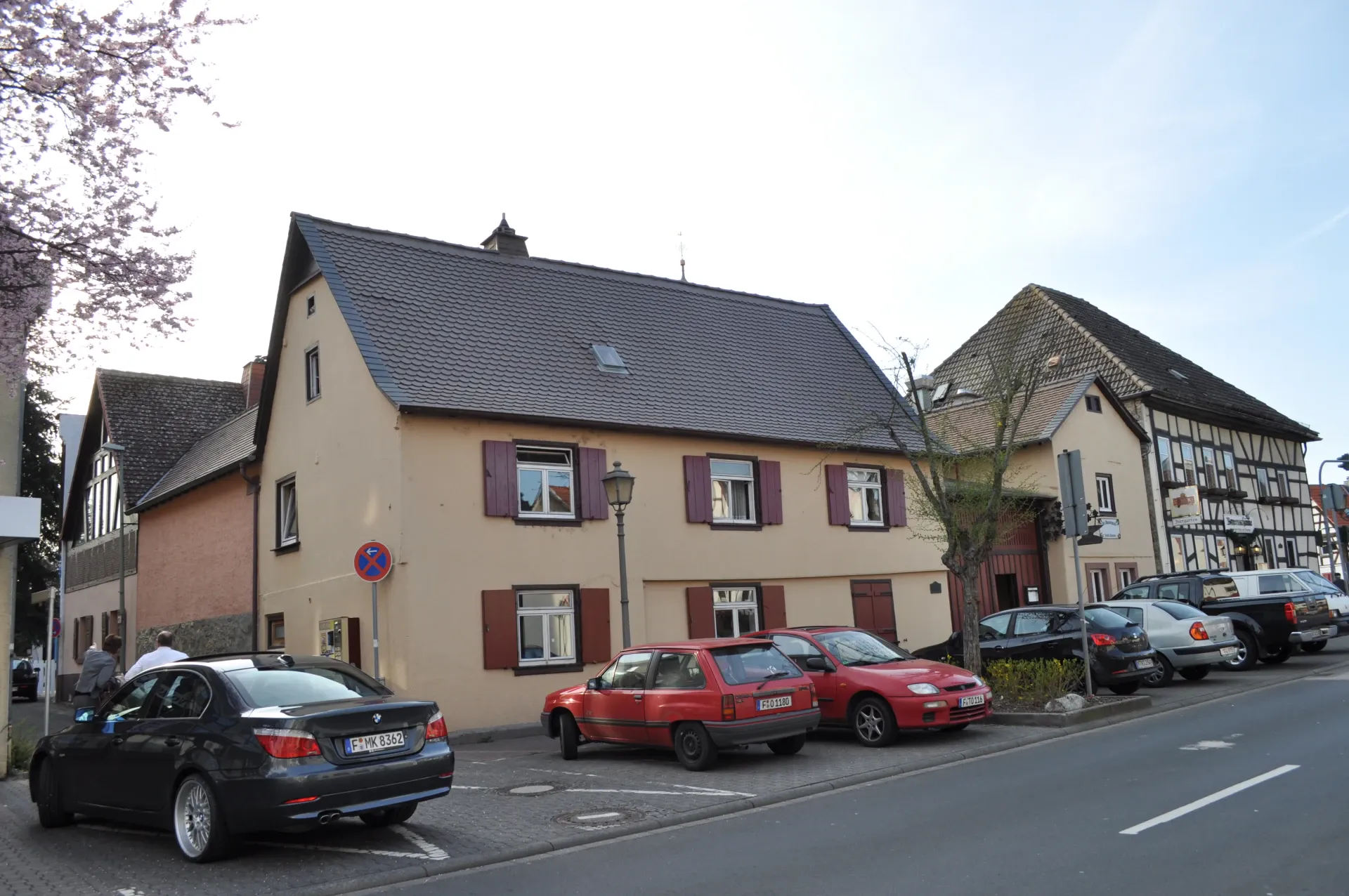 Altortzeile in der Unterortstraße in Eschborn