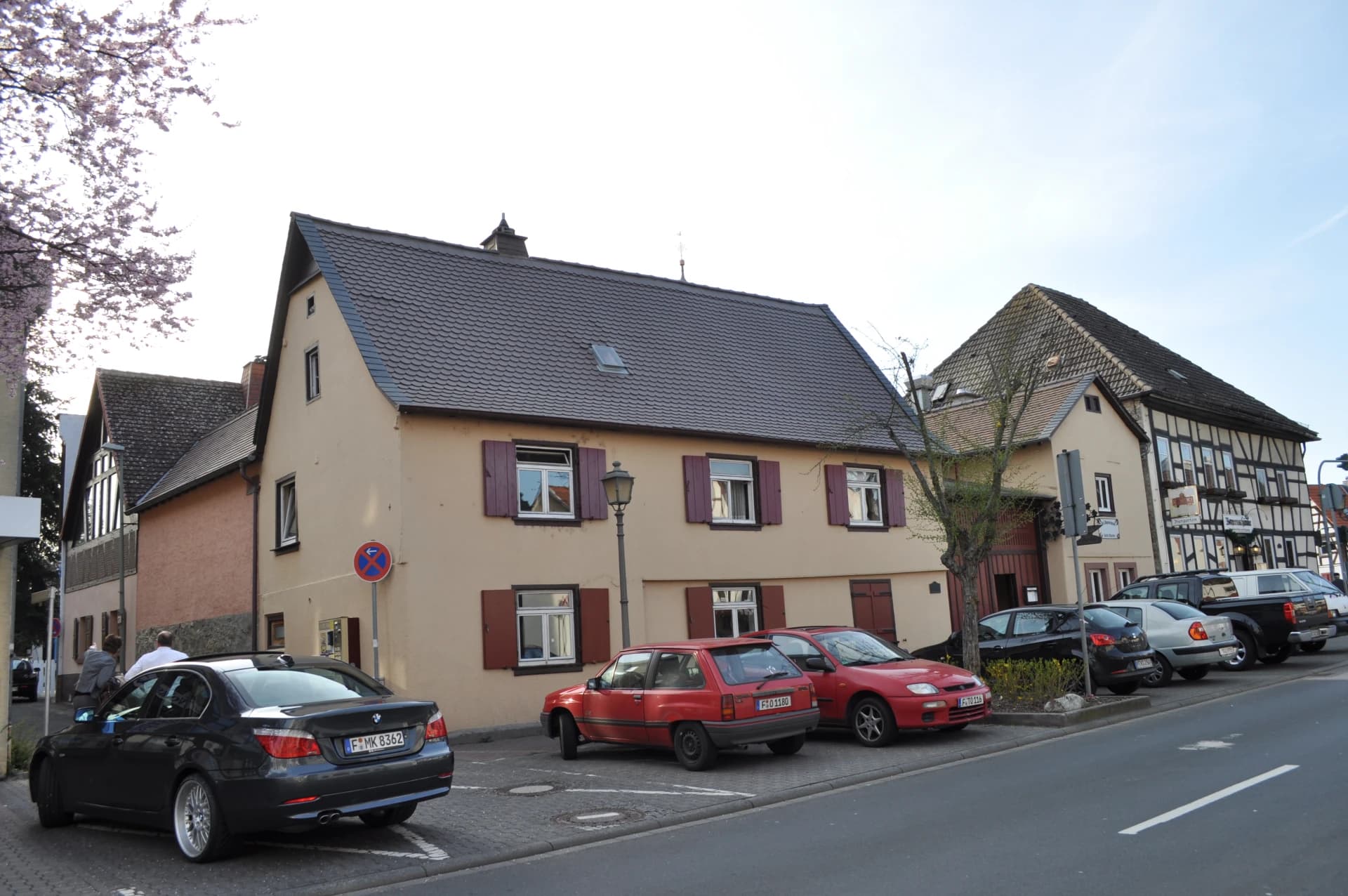 Altortzeile in der Unterortstraße in Eschborn
