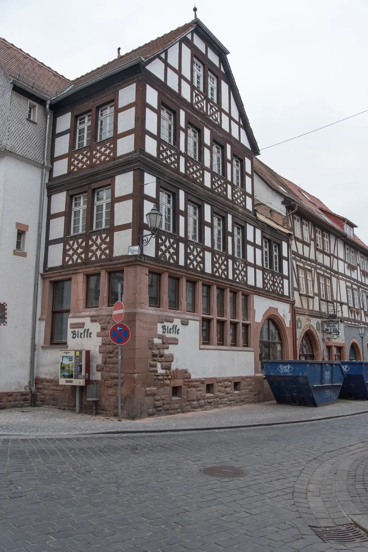 Fachwerkzeile Altstadt 23 in Büdingen