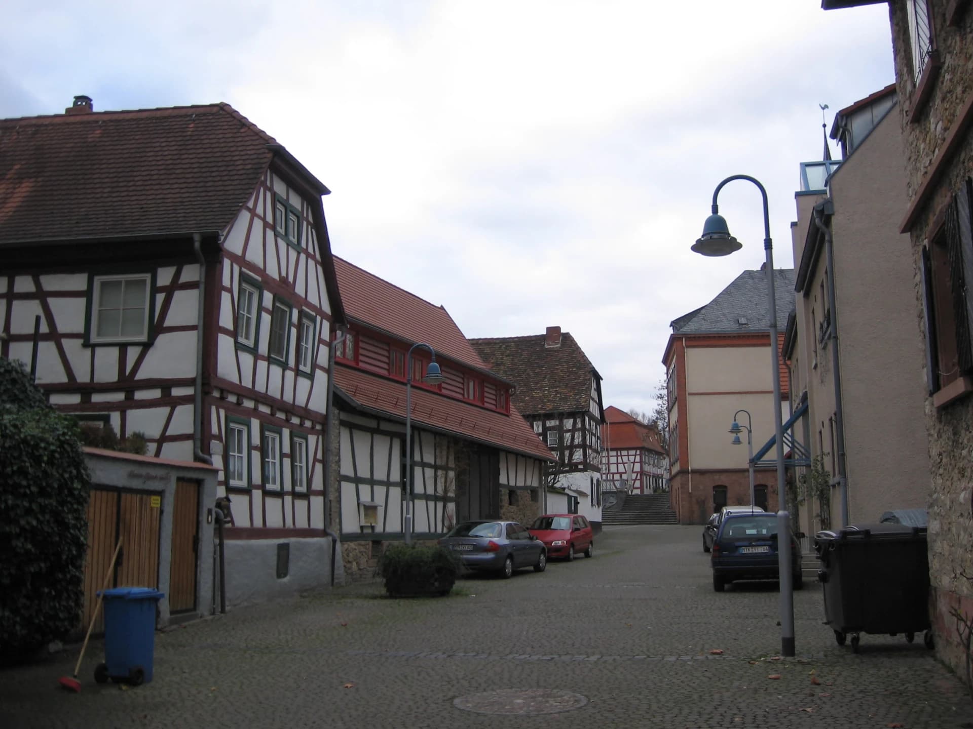 Fachwerkhäuser in der Altstadt von Flörsheim am Main