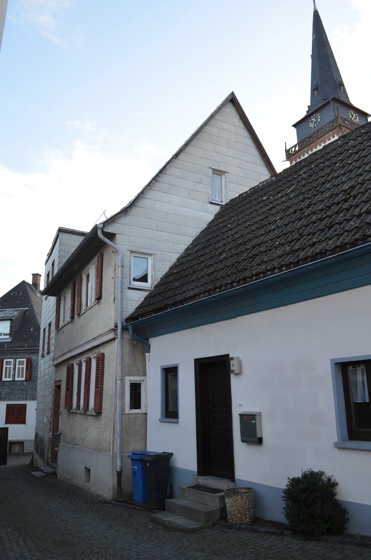 Altstadthäuser in der Obergasse in Oberursel (Taunus)