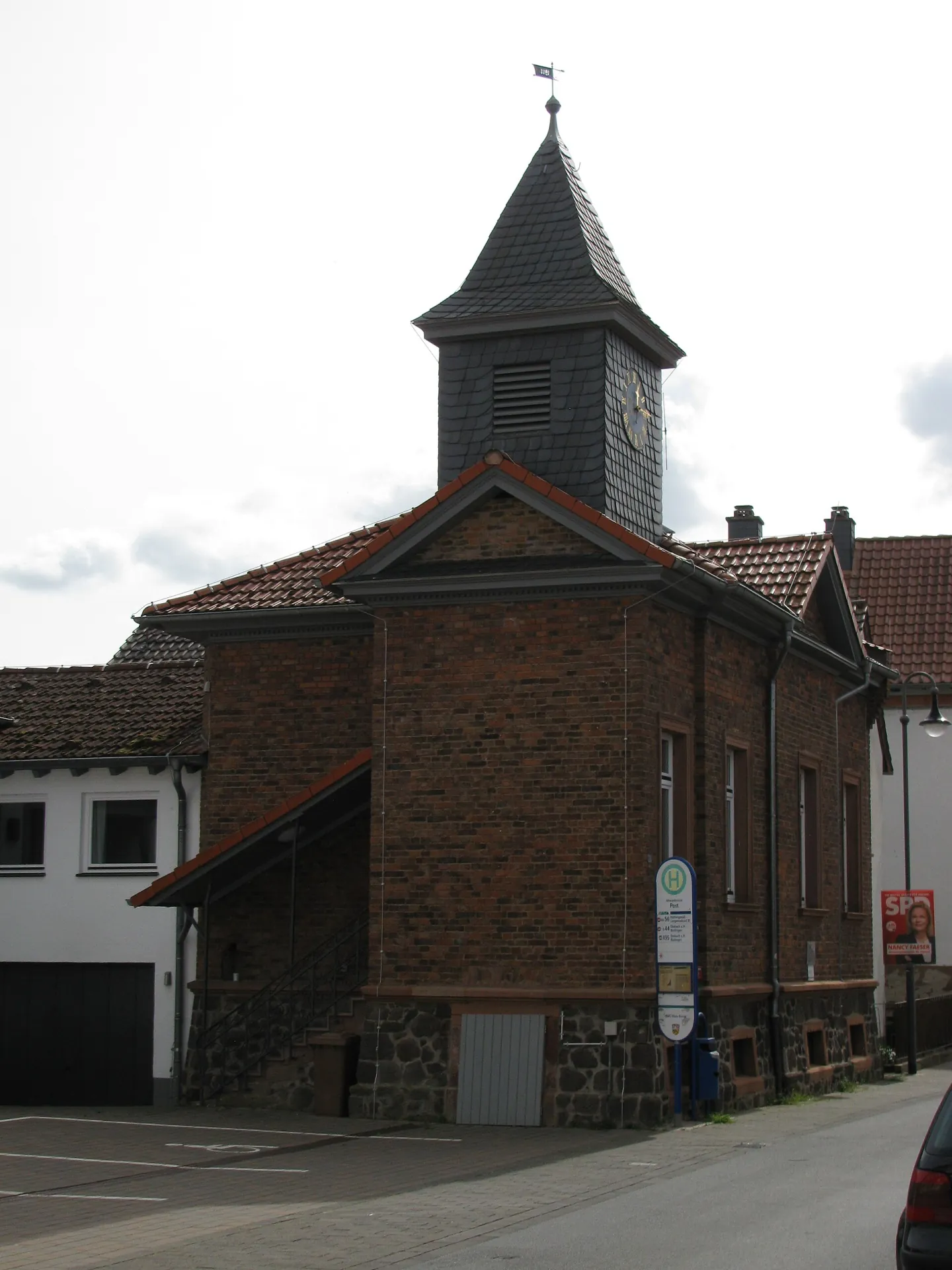Altes Spritzenhaus in der Diebacher Straße in Ronneburg-Altwiedermus