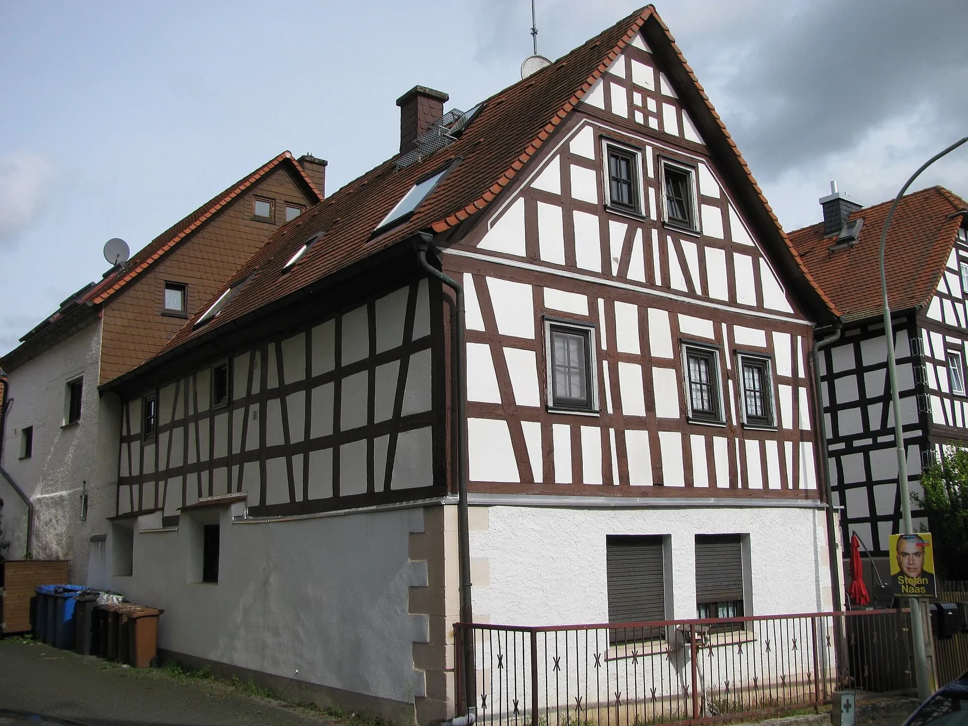 Fachwerkhaus in der Beundehöfer Straße 9 in Ronneburg-Altwiedermus