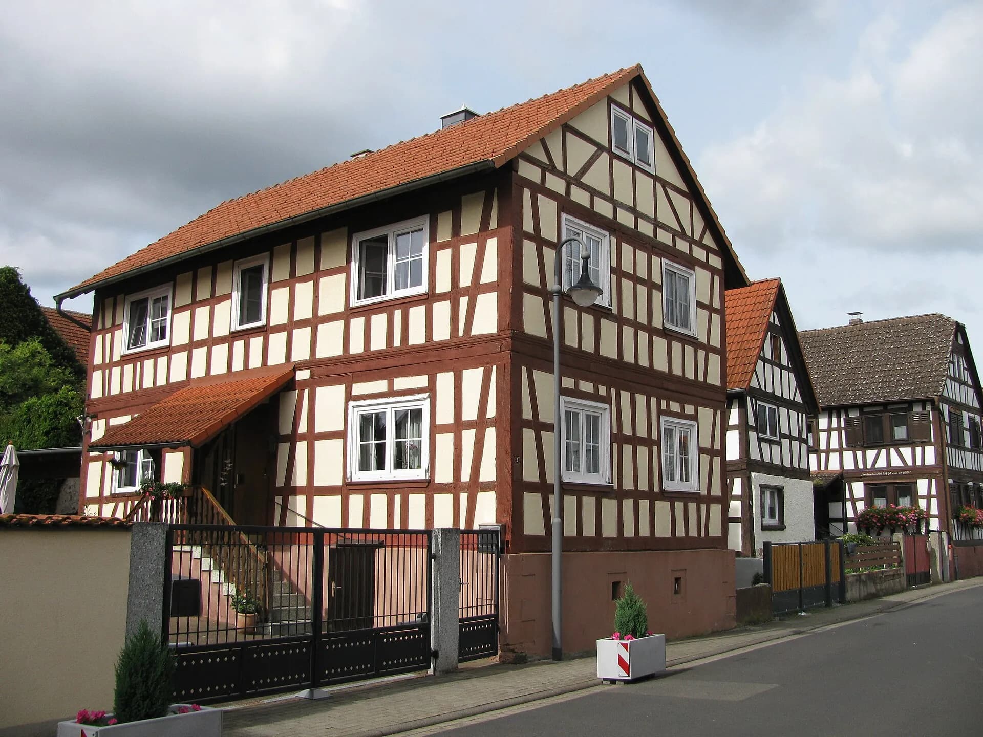 Fachwerkhaus in der Diebacher Straße 2 in Ronneburg-Altwiedermus