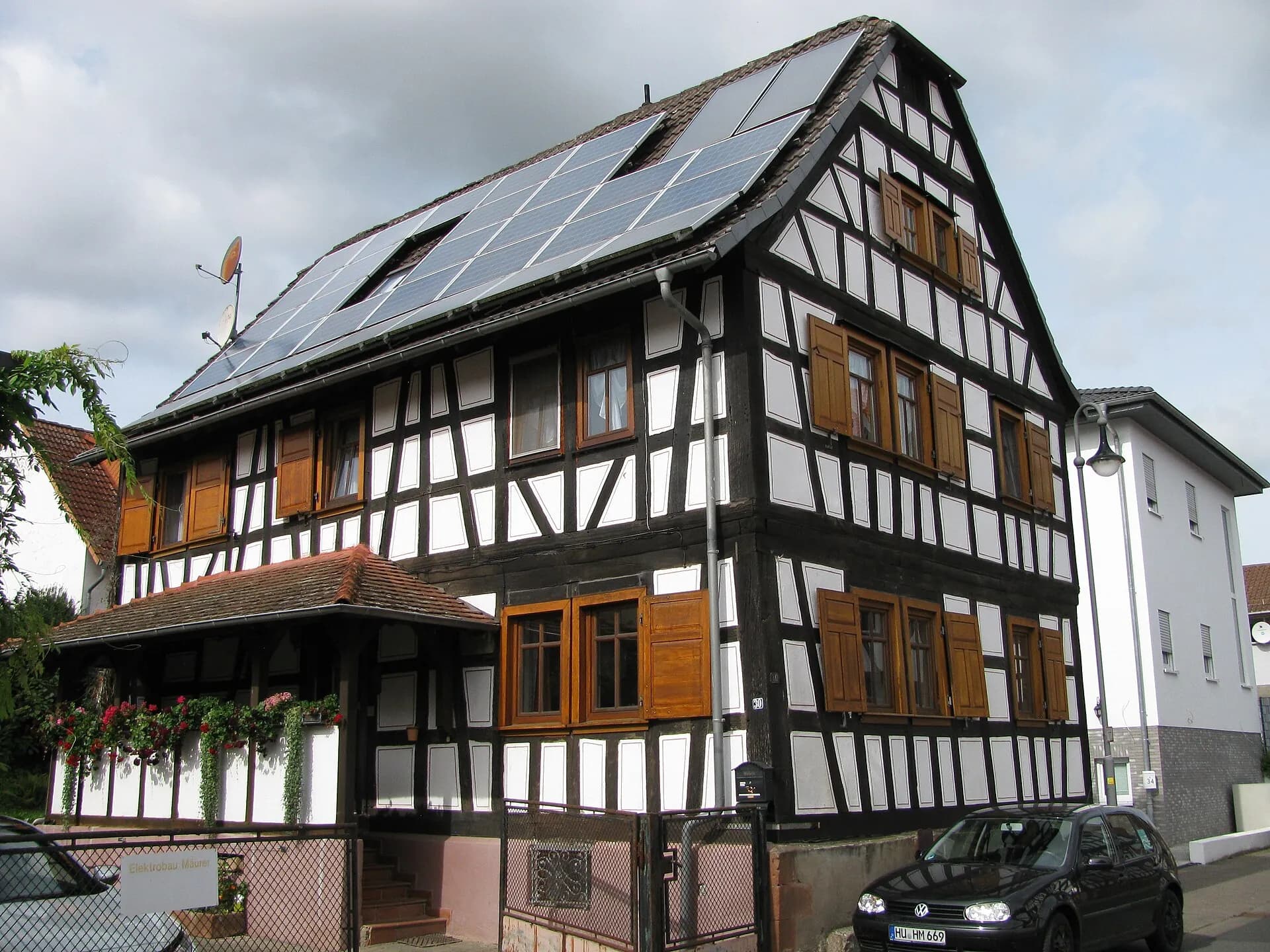 Fachwerkhaus in der Diebacher Straße 30 in Ronneburg-Altwiedermus