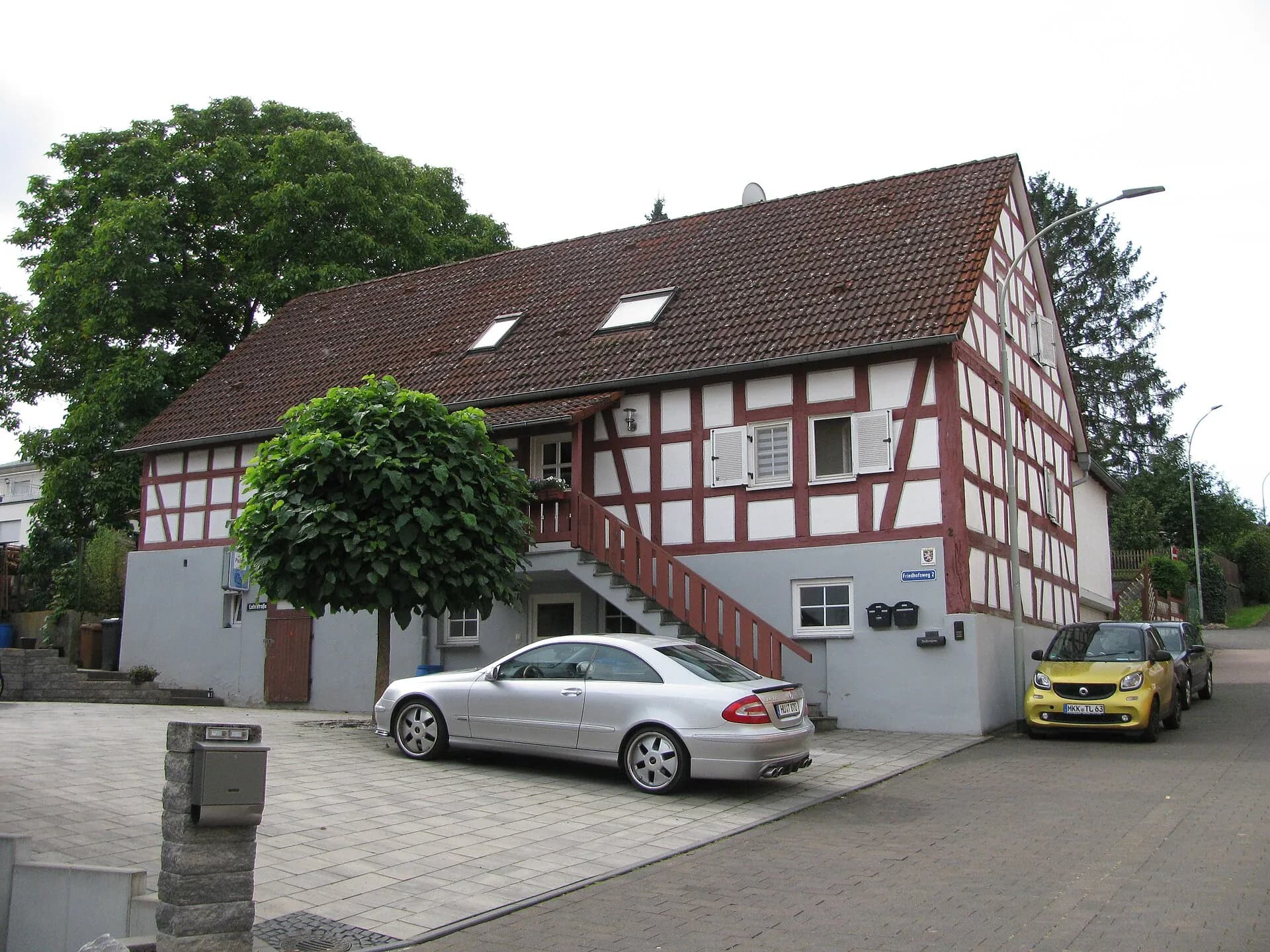 Fachwerkhaus im Friedhofsweg 2 in Ronneburg-Altwiedermus