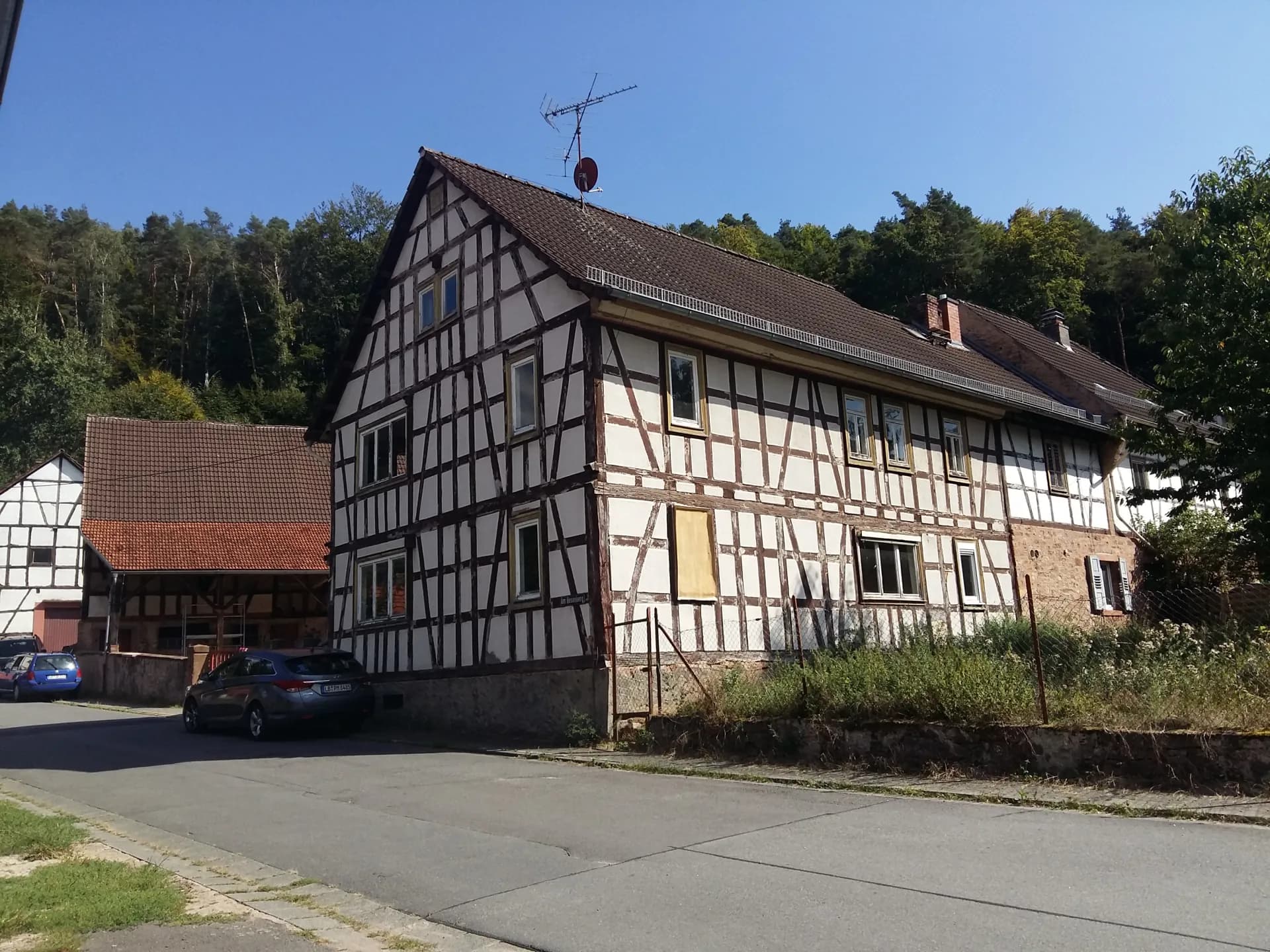 Fachwerkhaus Am Besenberg 1 in Pfirschbach in Höchst im Odenwald