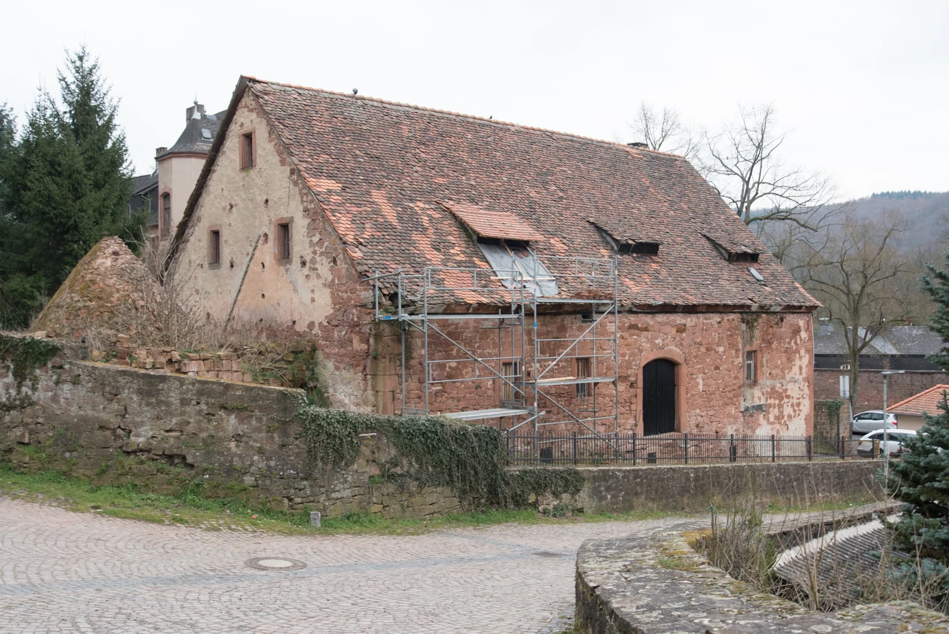 Historisches Steingebäude Am Hain in Büdingen
