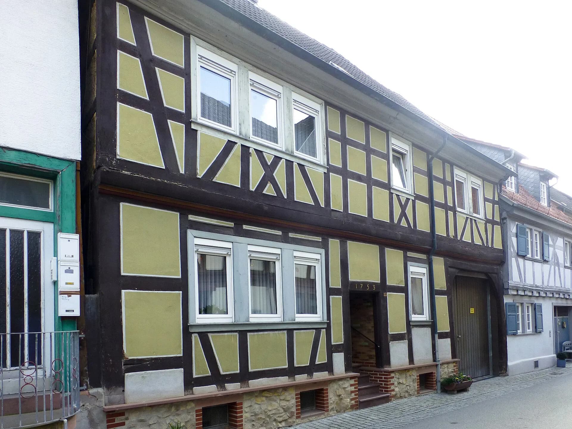 Fachwerkhaus in der Amtsgasse 22 in Babenhausen