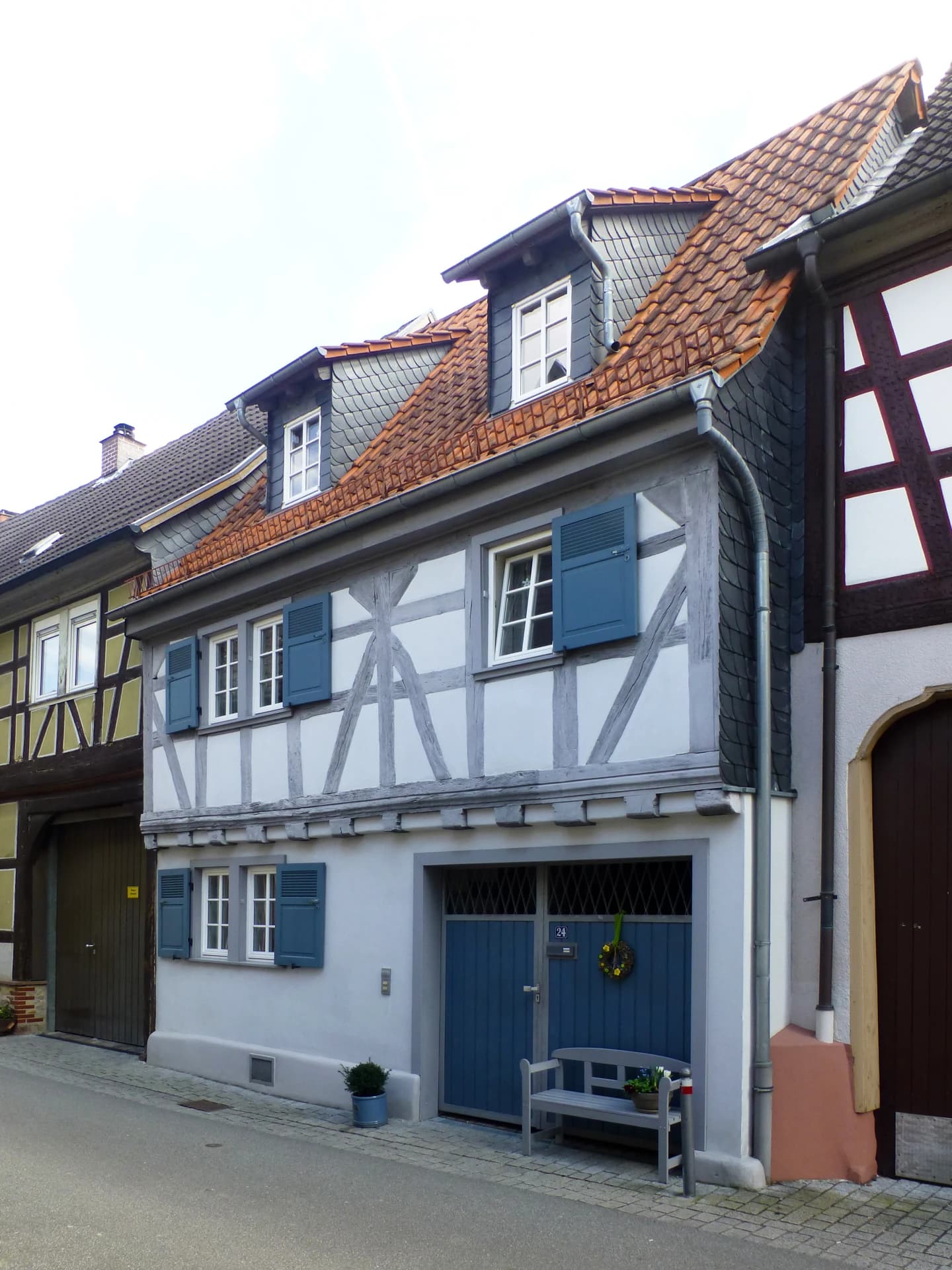 Fachwerkhaus in der Amtsgasse 24 in Babenhausen