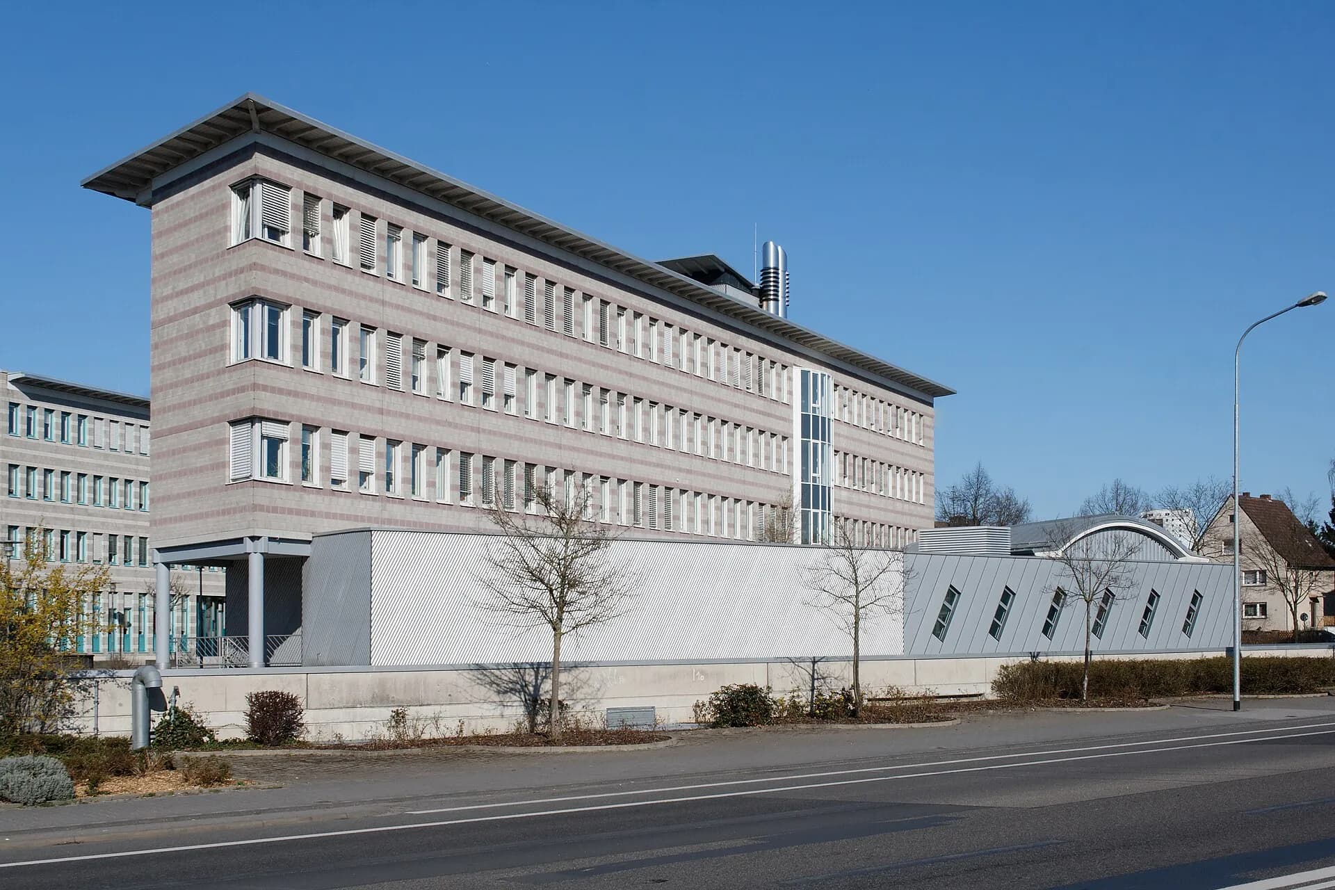 Amtsgericht in Langen von der Straßenseite