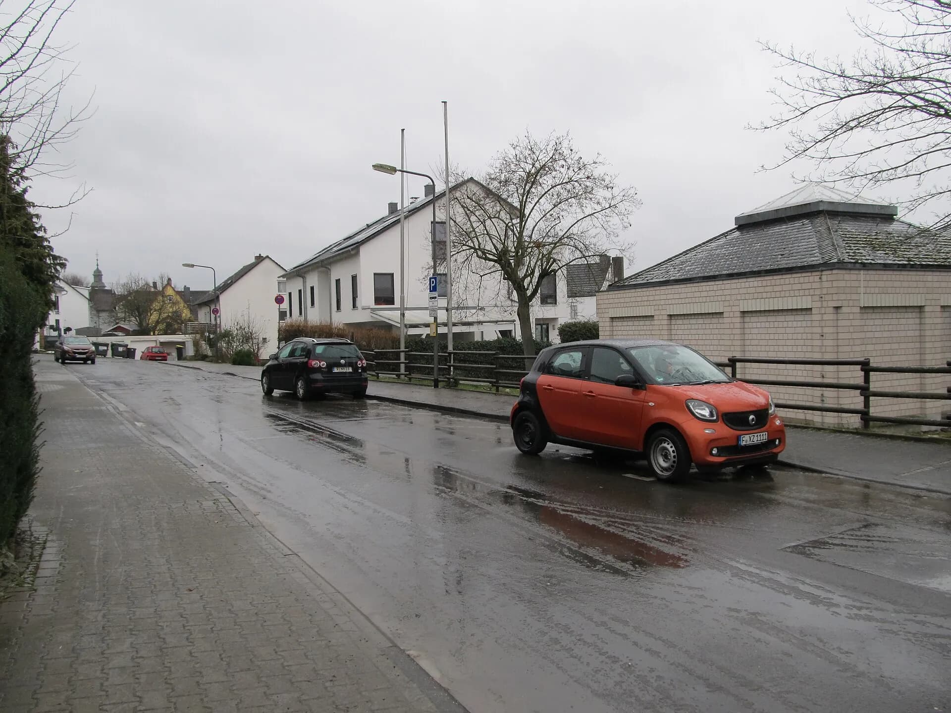 Straße An der Roseneller in Frankfurt Berkersheim