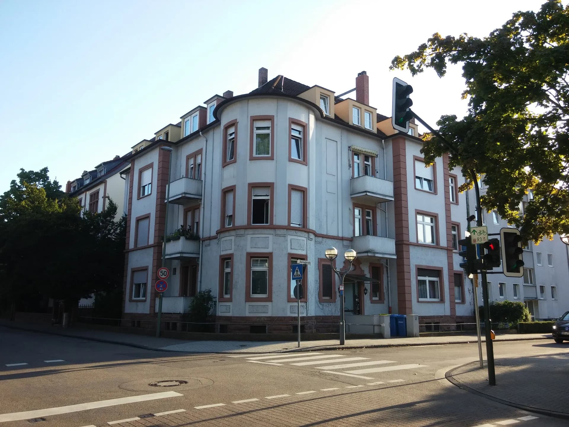 Eckhaus des Arbeitsgerichts in Hanau