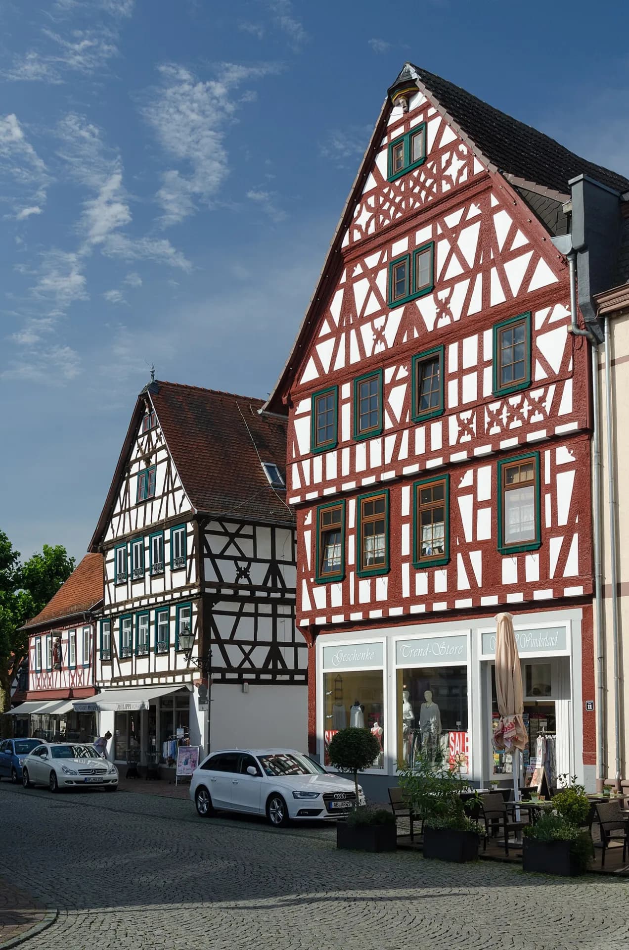 Aschaffenburger Straße 17, 15 und 11 in Seligenstadt