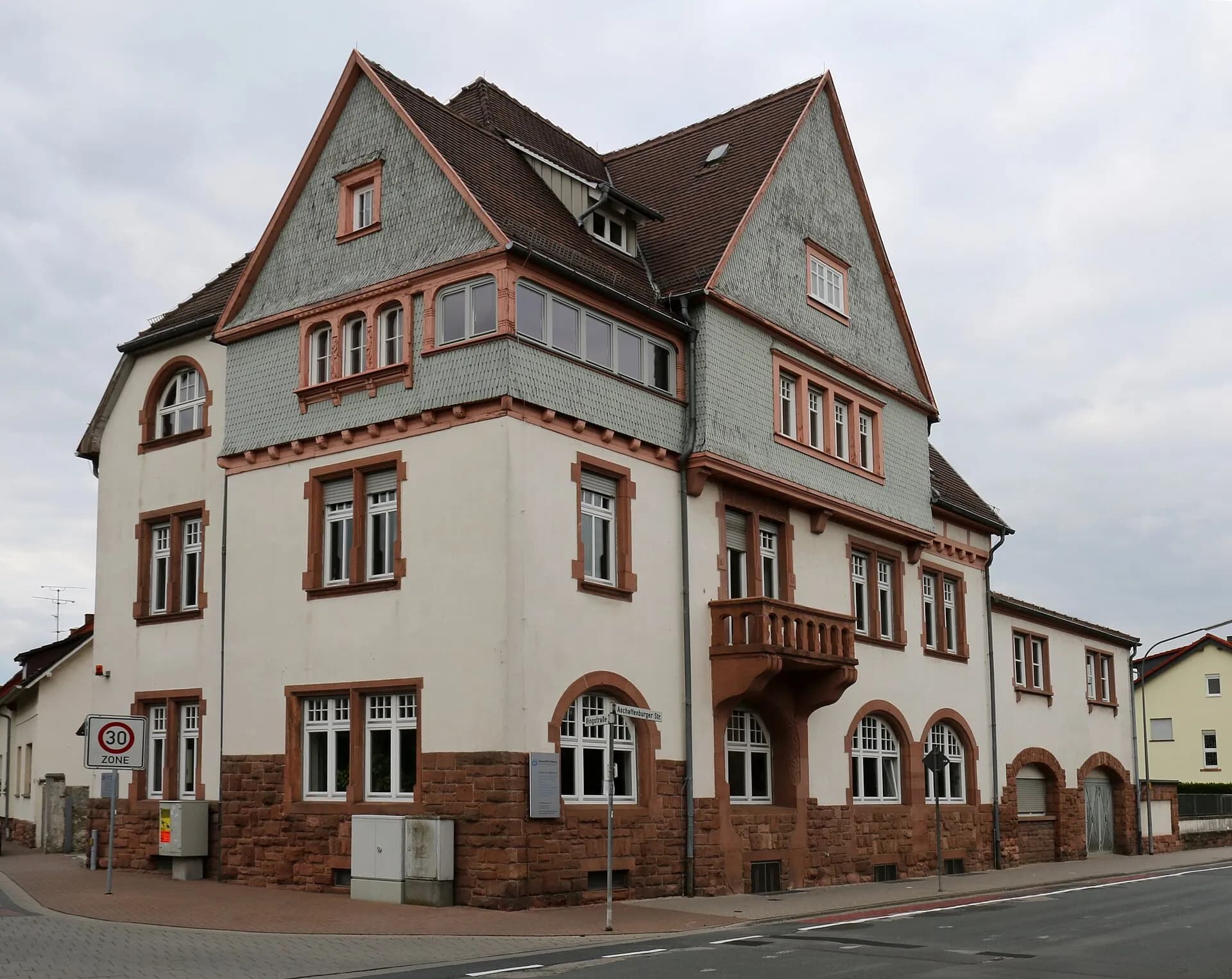 Jugendstilvilla Aschaffenburger Straße 18 in Dieburg
