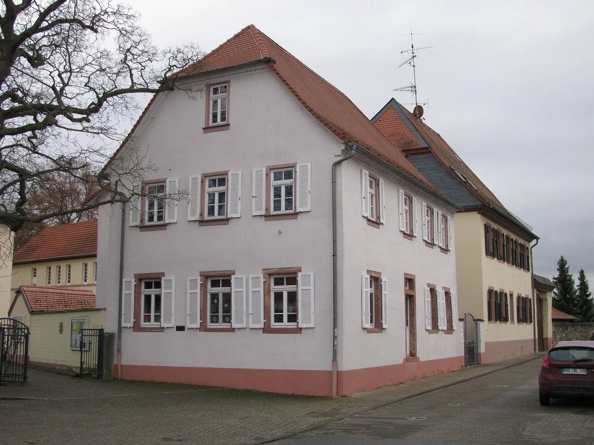Pfarrhaus an der Pfarrgasse 2 in Trebur-Astheim