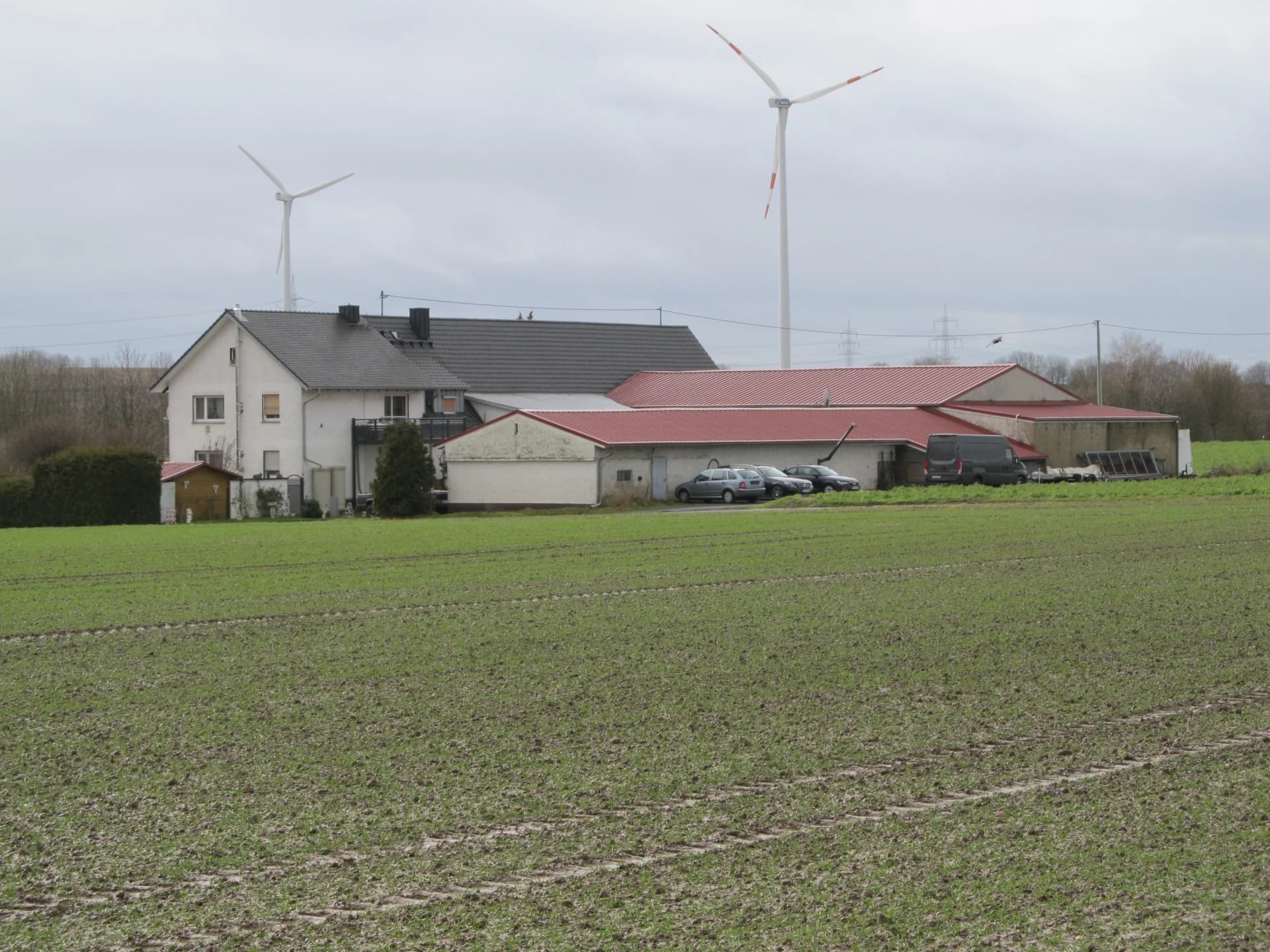 Aussiedlerhof Grenzhöfe bei Okarben, Karben