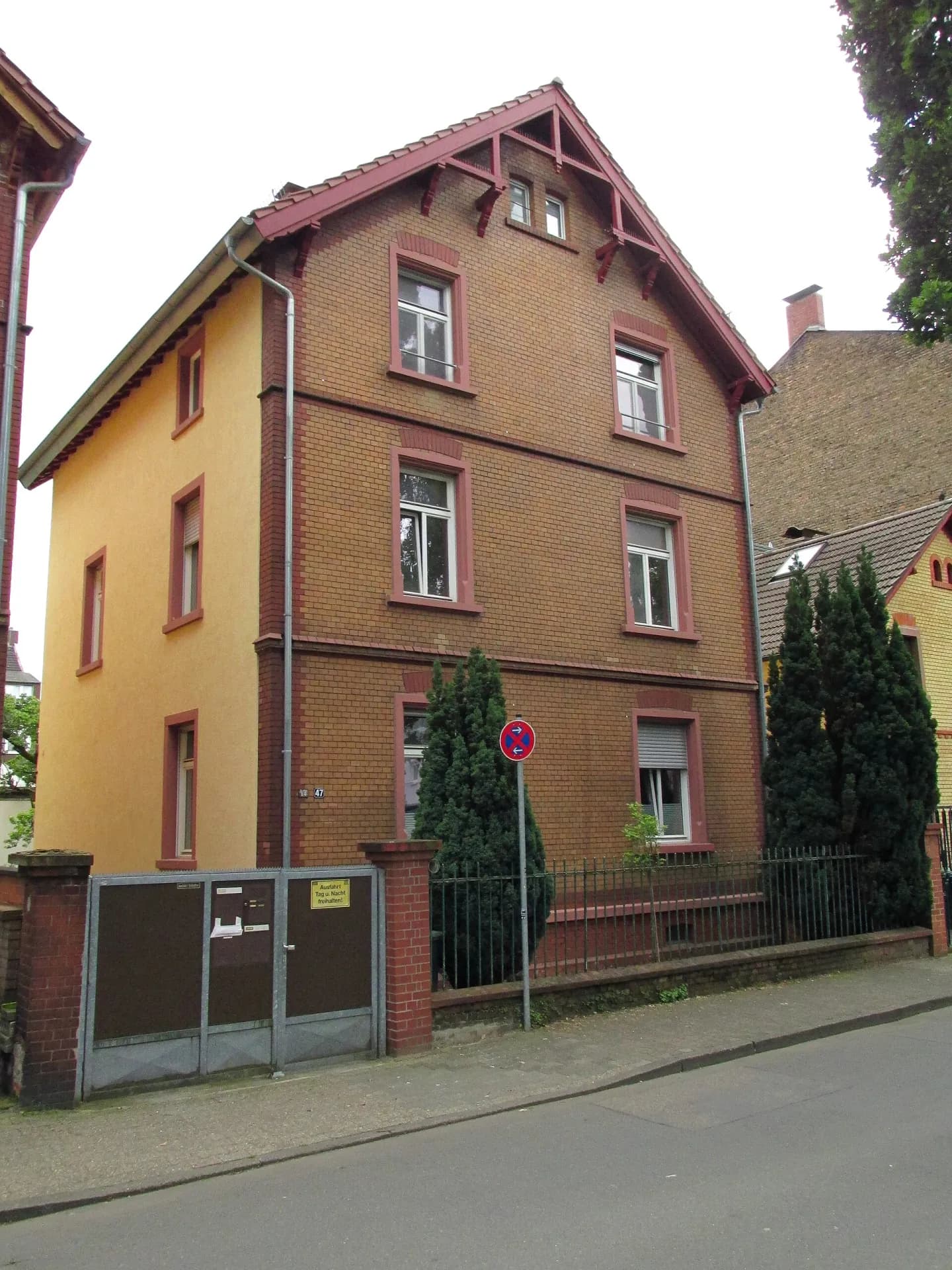 Wohnhaus in der Autogenstraße in Frankfurt Griesheim