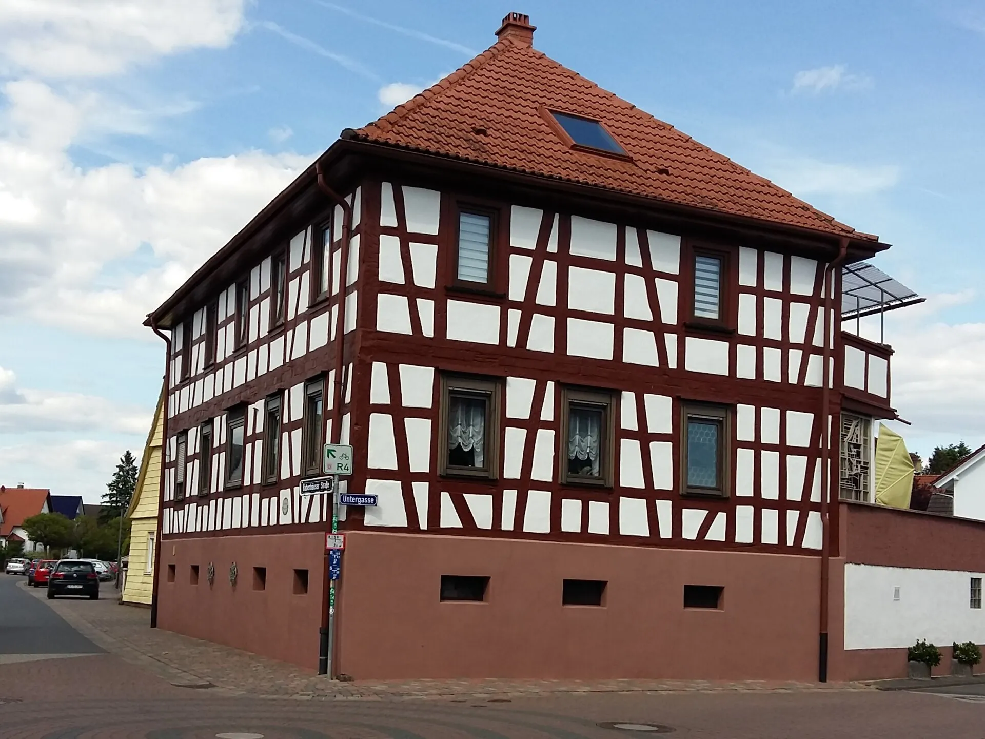 Hofreite in der Babenhäuser Straße in Münster-Altheim