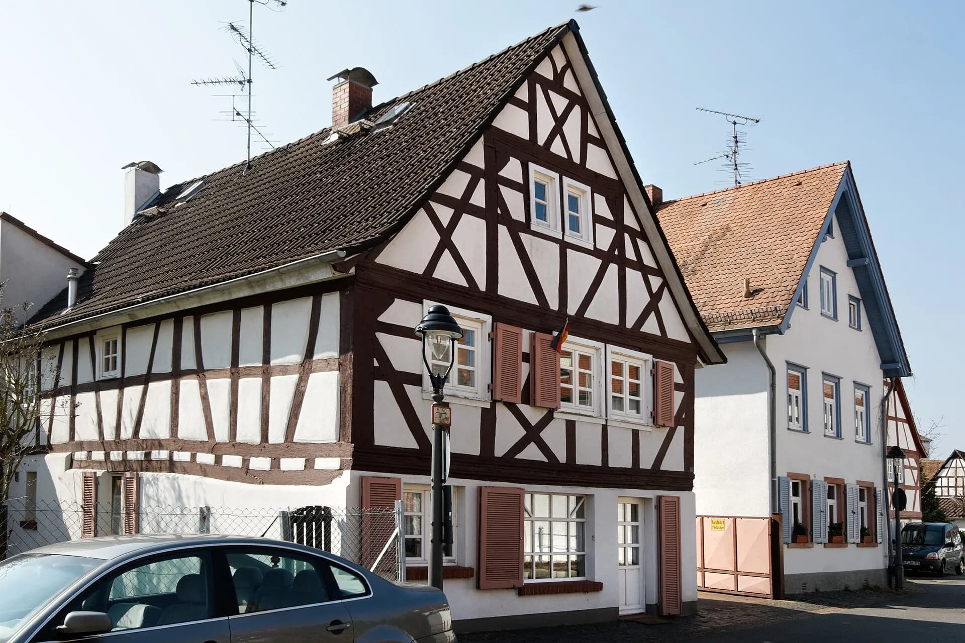 Fachwerkhaus in der Bachgasse 11 in Langen