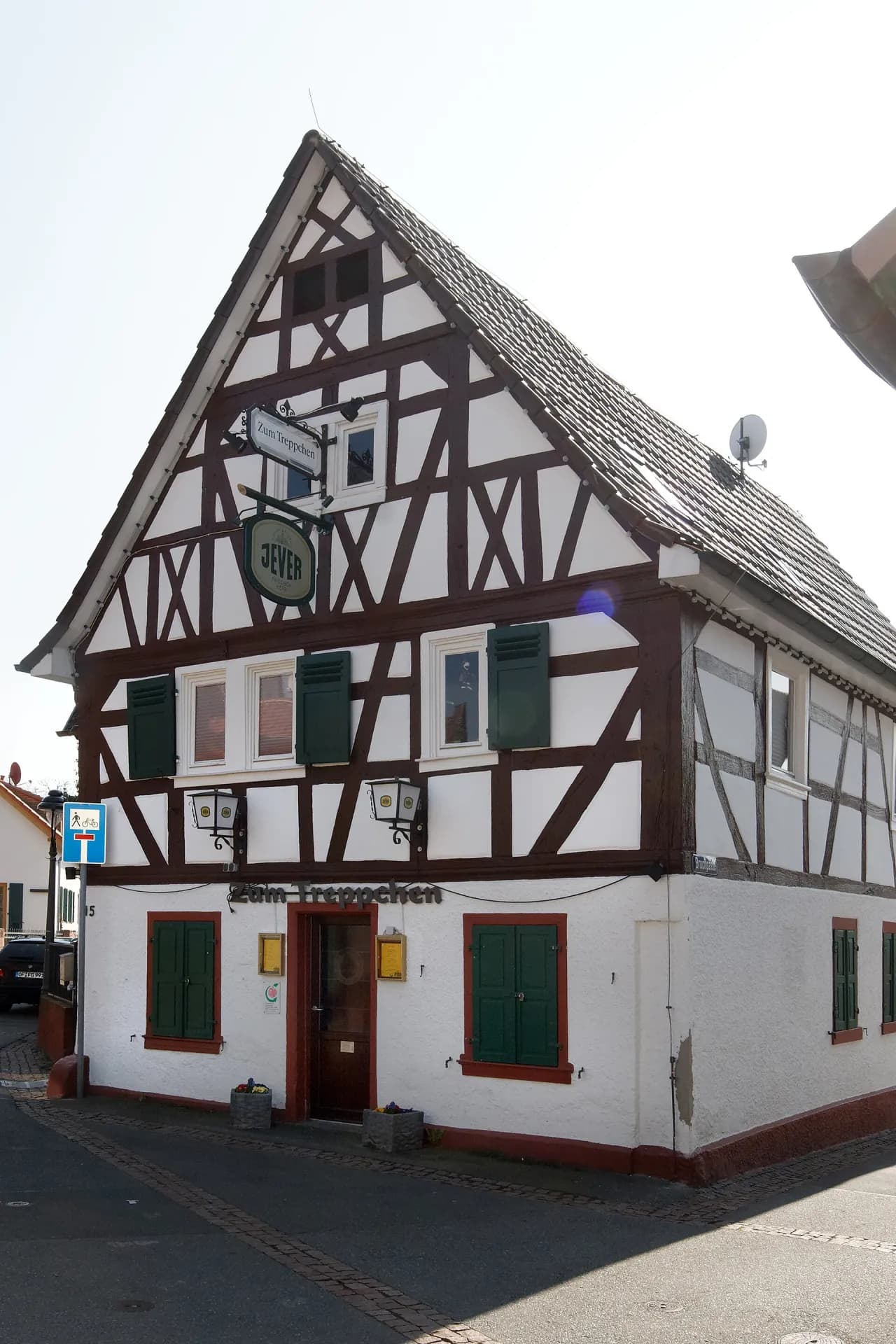 Fachwerkhaus in der Bachgasse 15 in Langen