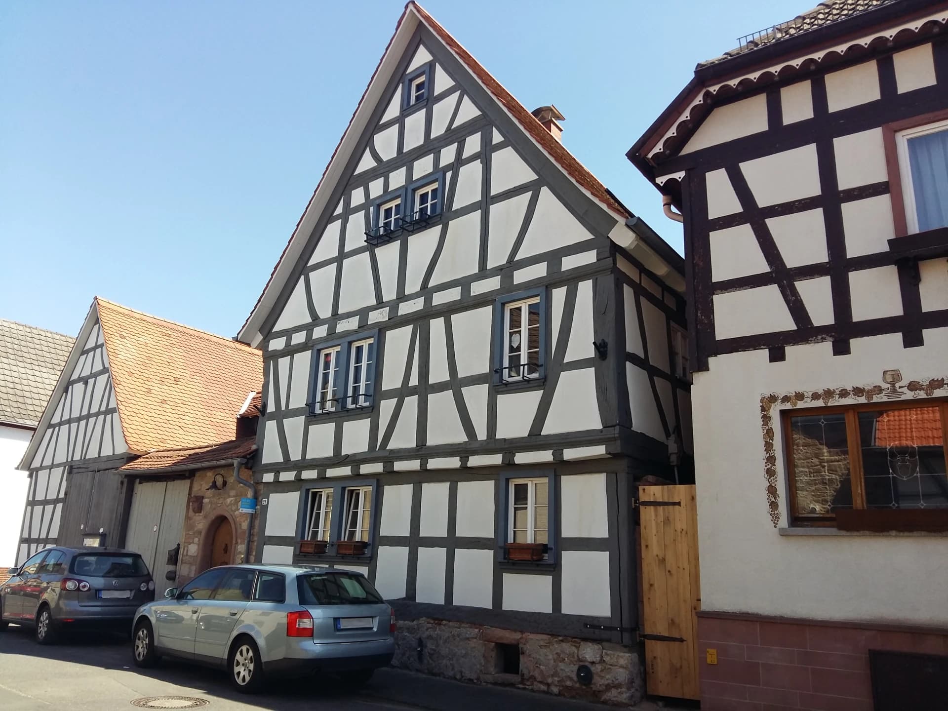 Fachwerkhaus in der Bachgasse in Schaafheim